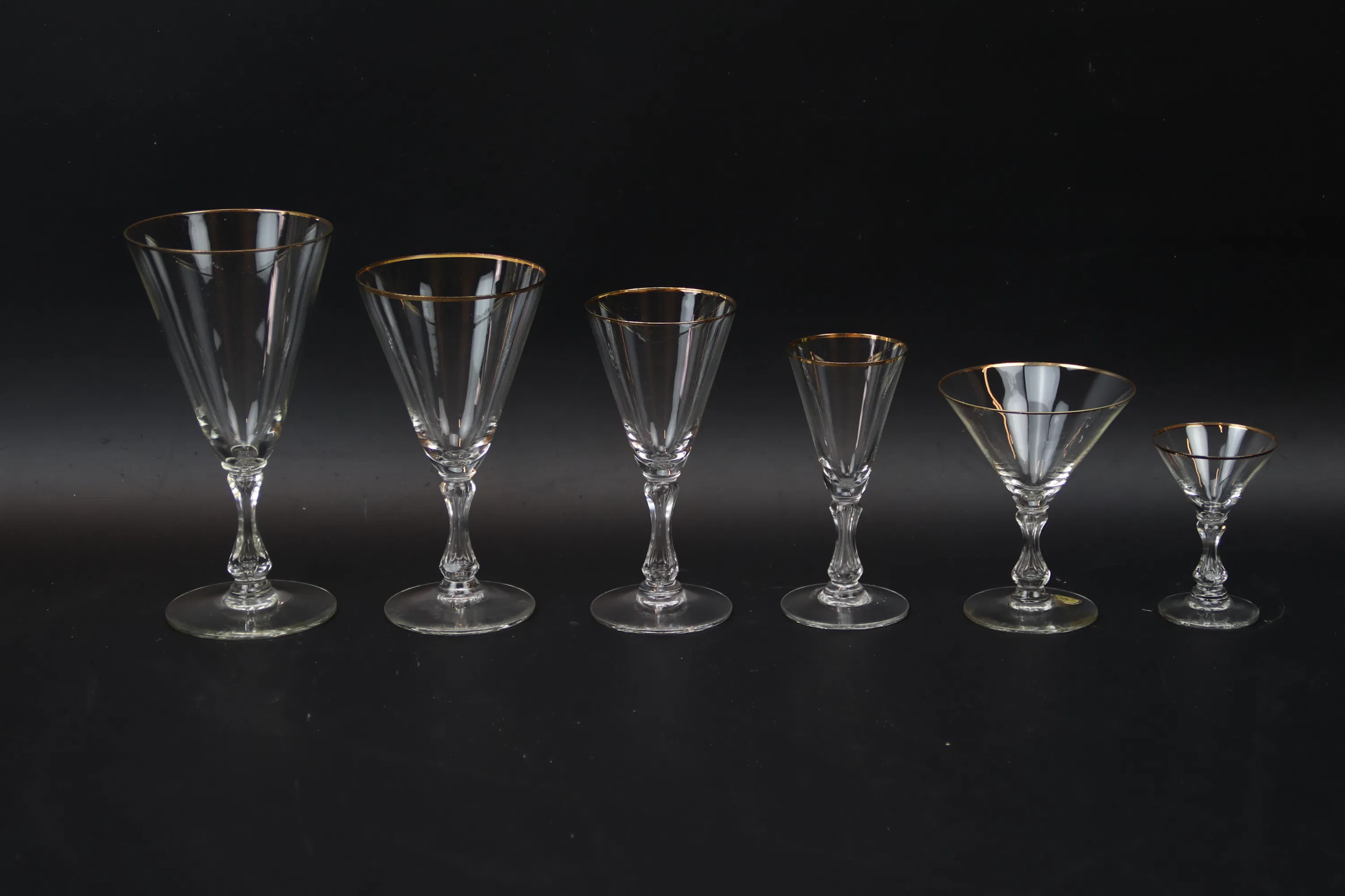 Glassware, 47 pieces, Trelleborg.
