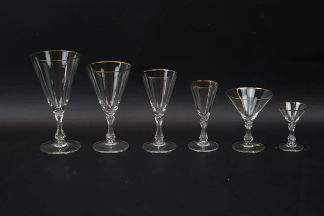 Glassware, 47 pieces, Trelleborg.