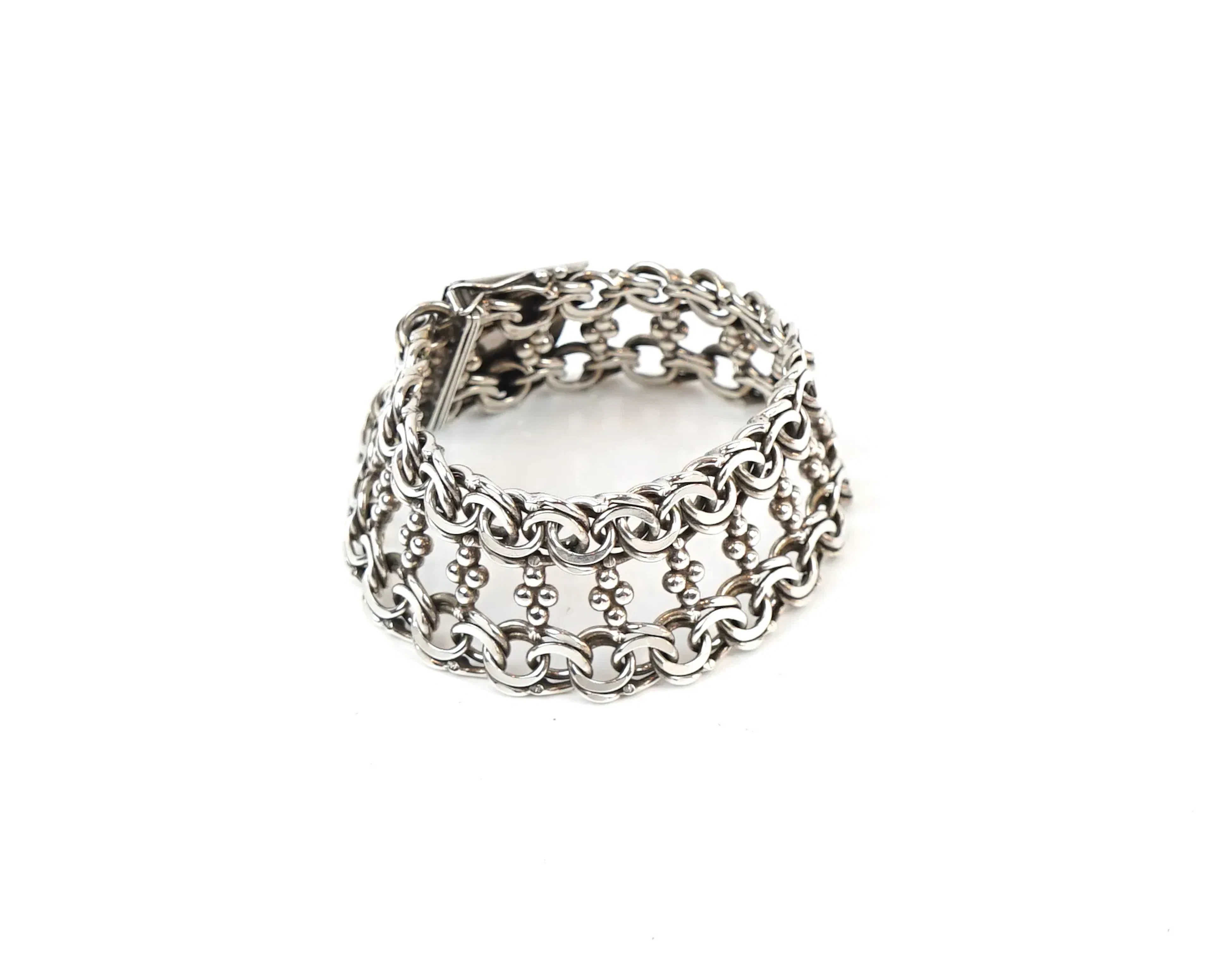 Pulsera, plata 830.