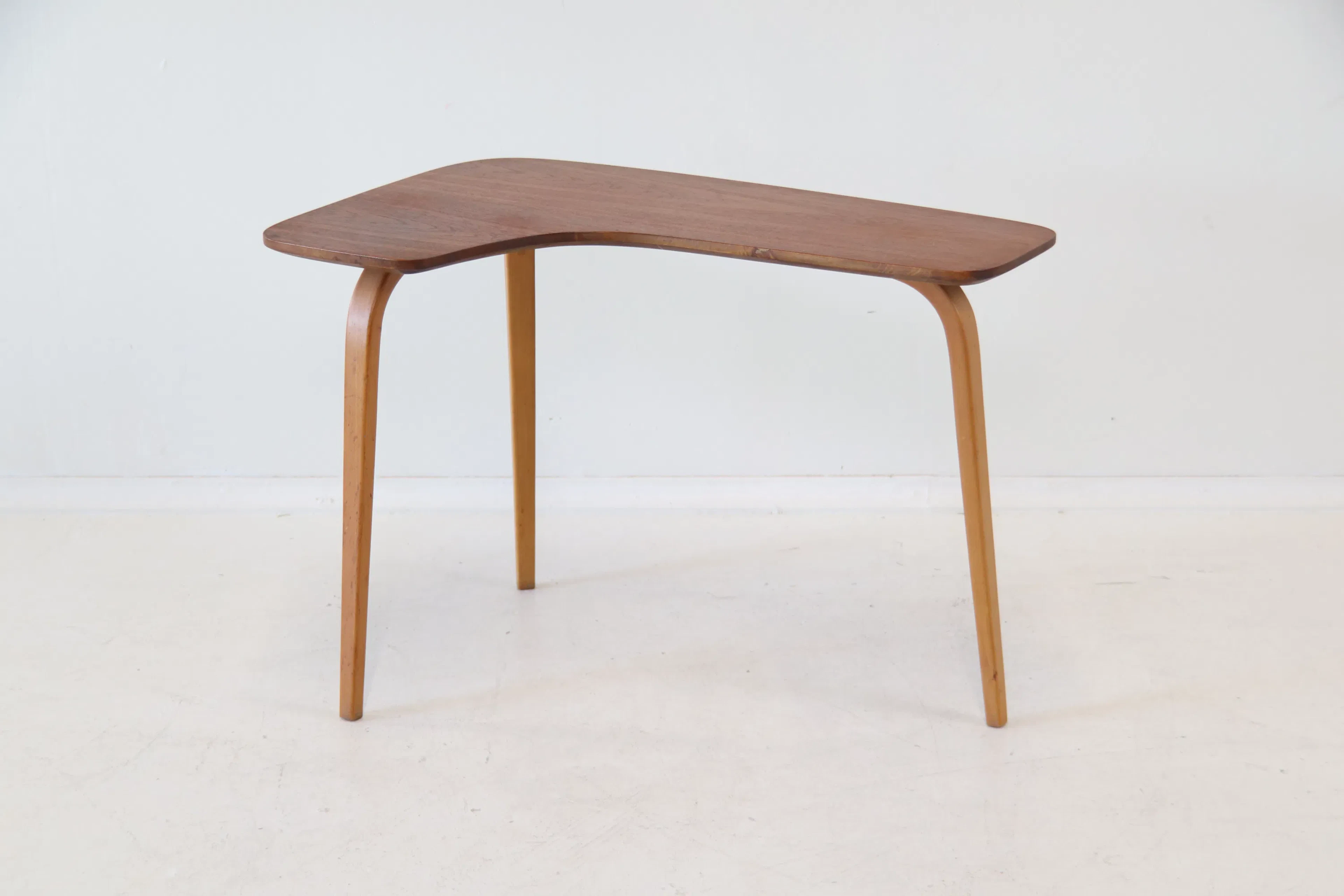 Tisch, Teak/Buche.