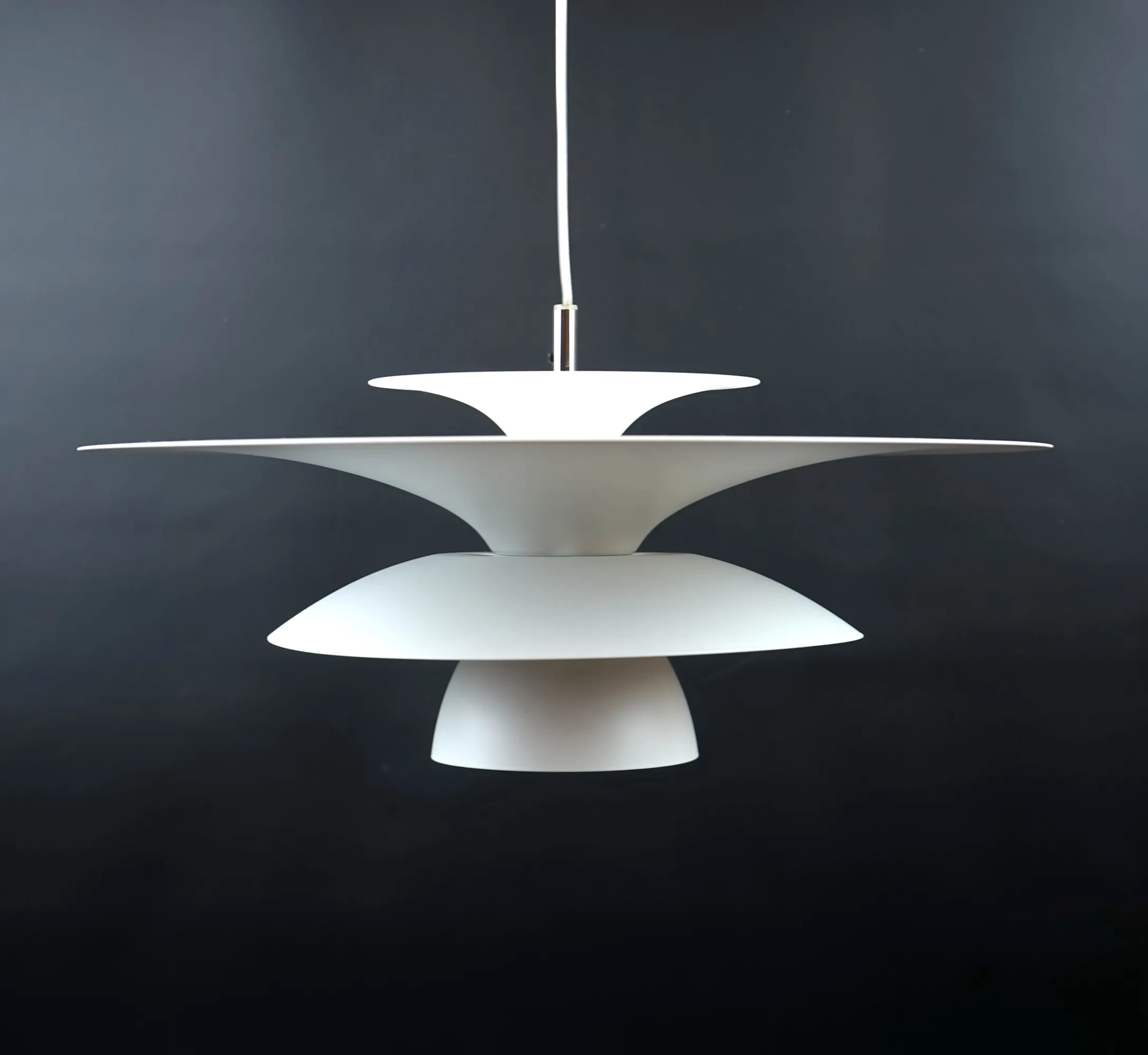 Lampada a soffitto, metallo, ''Picasso'', Belid.