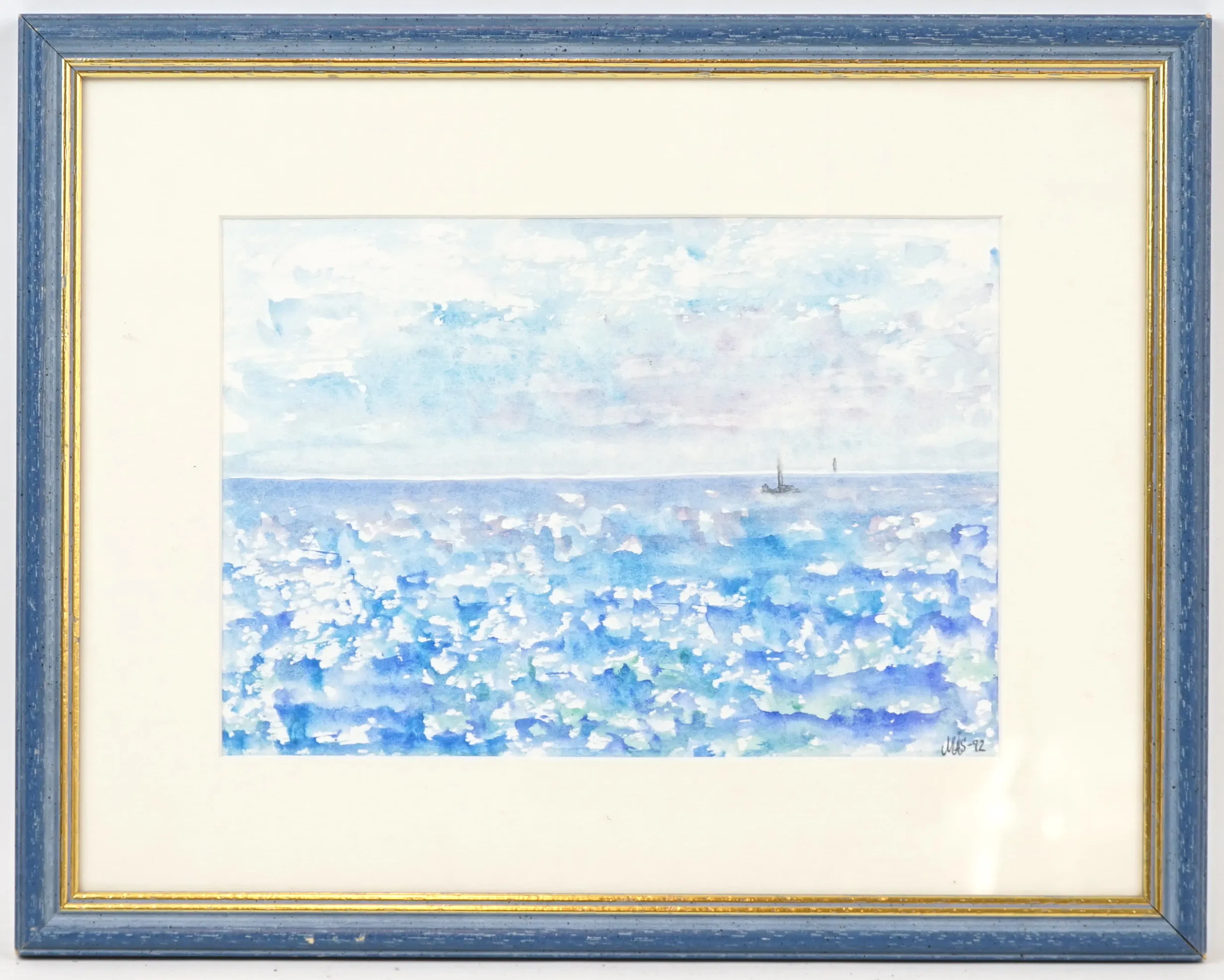 Stefan MÅS Persson, a watercolour, signed, 1992.