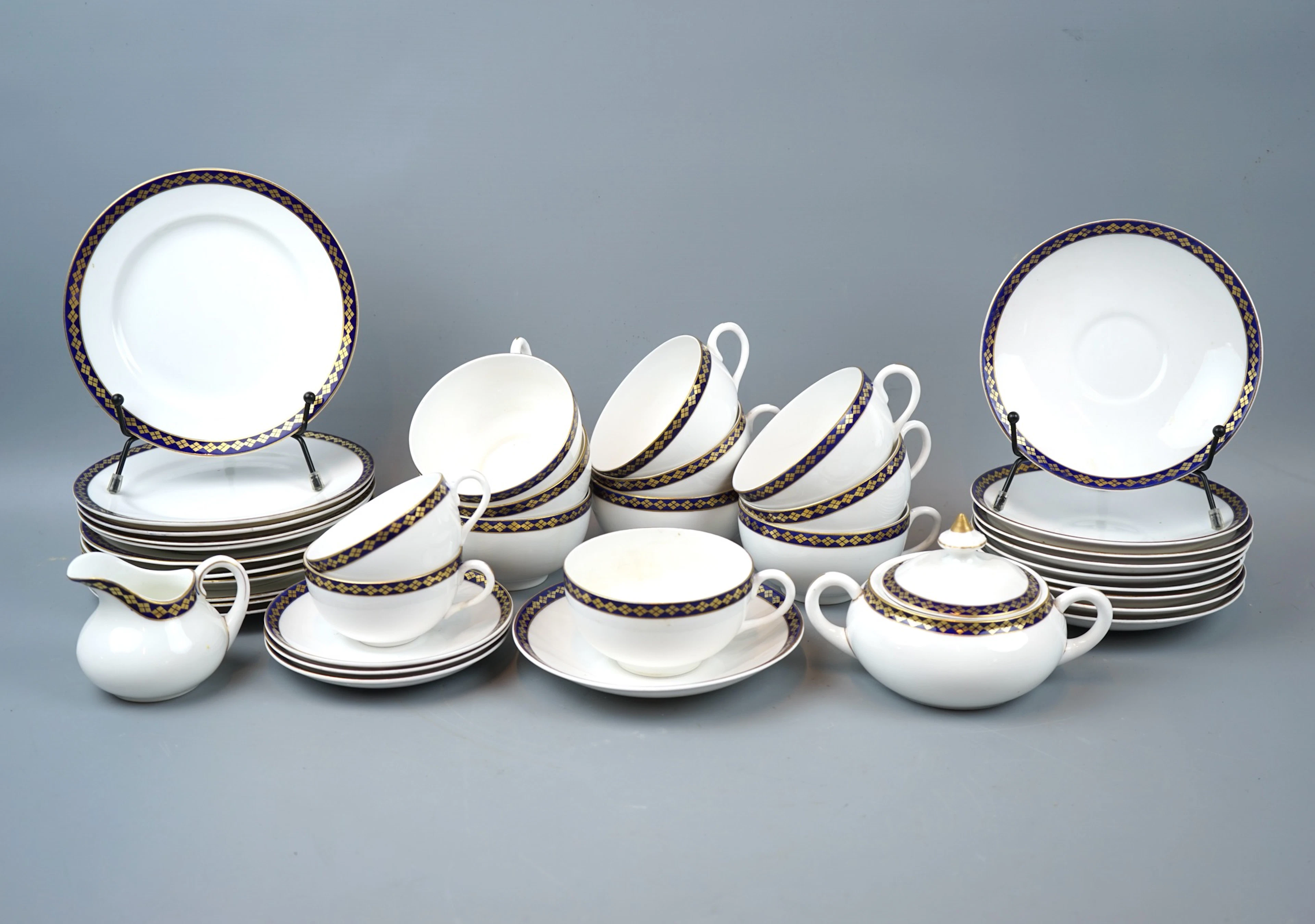 Articoli per il servizio tè e caffè, 26 pezzi, porcellana, Gustavsberg.