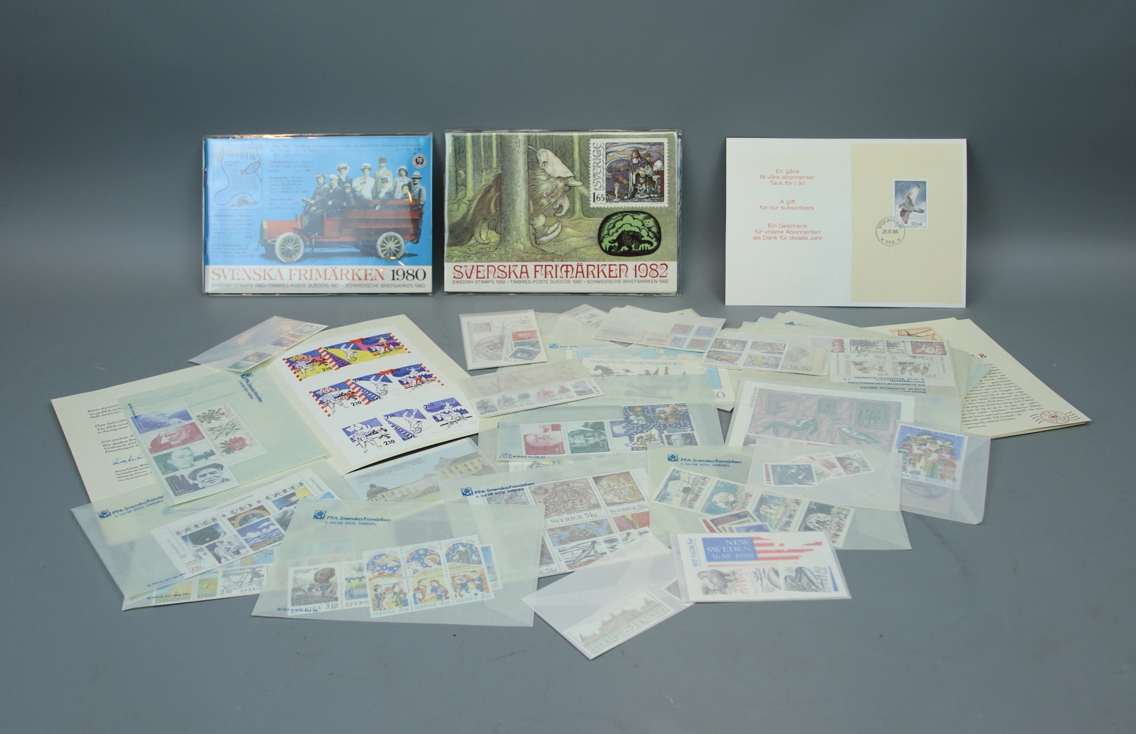 Francobolli, un lotto, post-fresco.