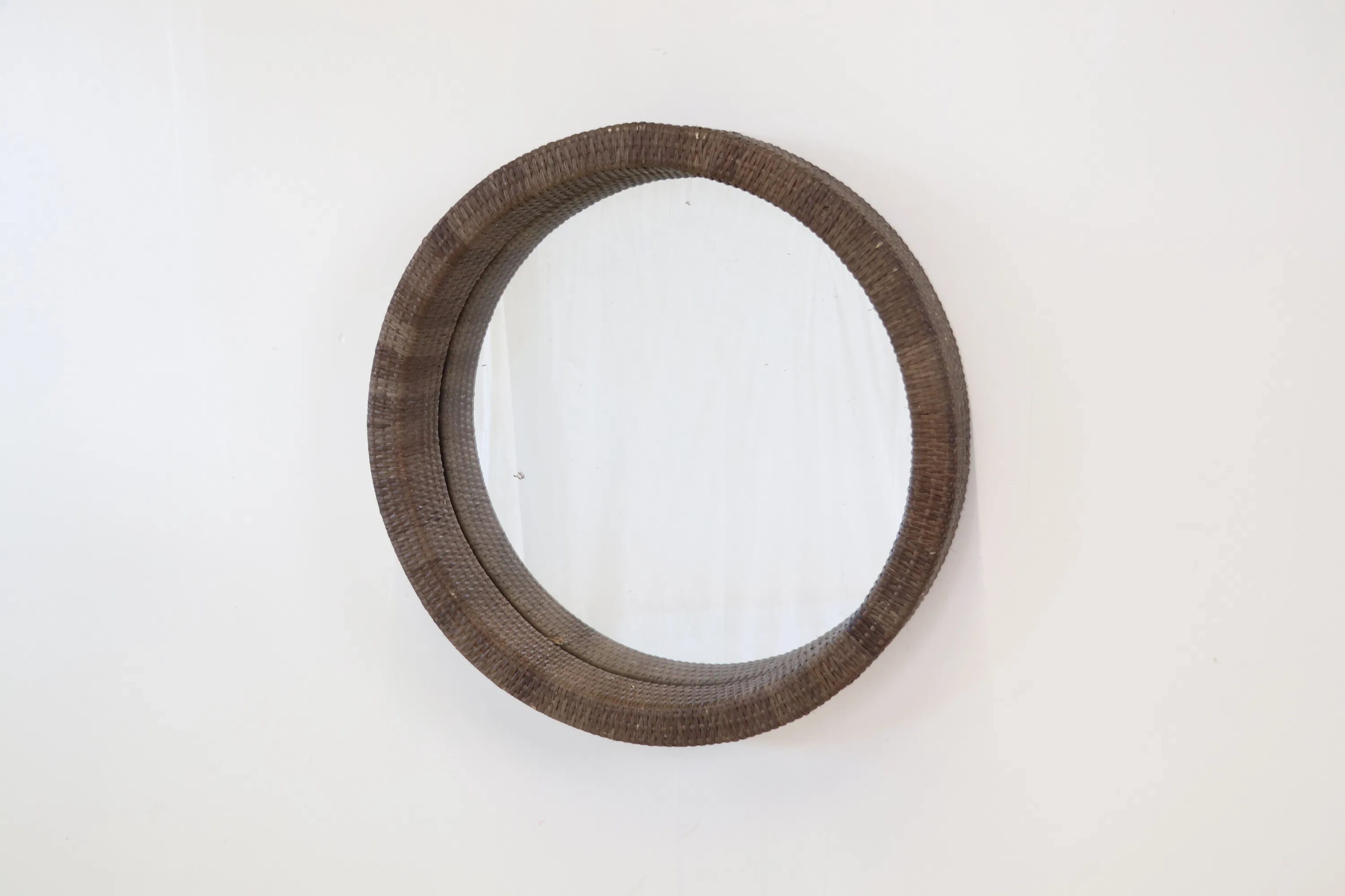 Espejo, marco de ratán, "Melbu", IKEA.
