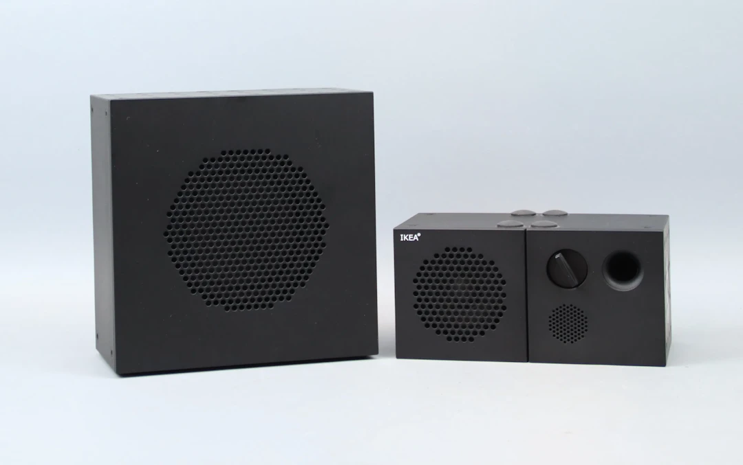 Bluetooth speakers, 2 pcs, Frequency, IKEA.