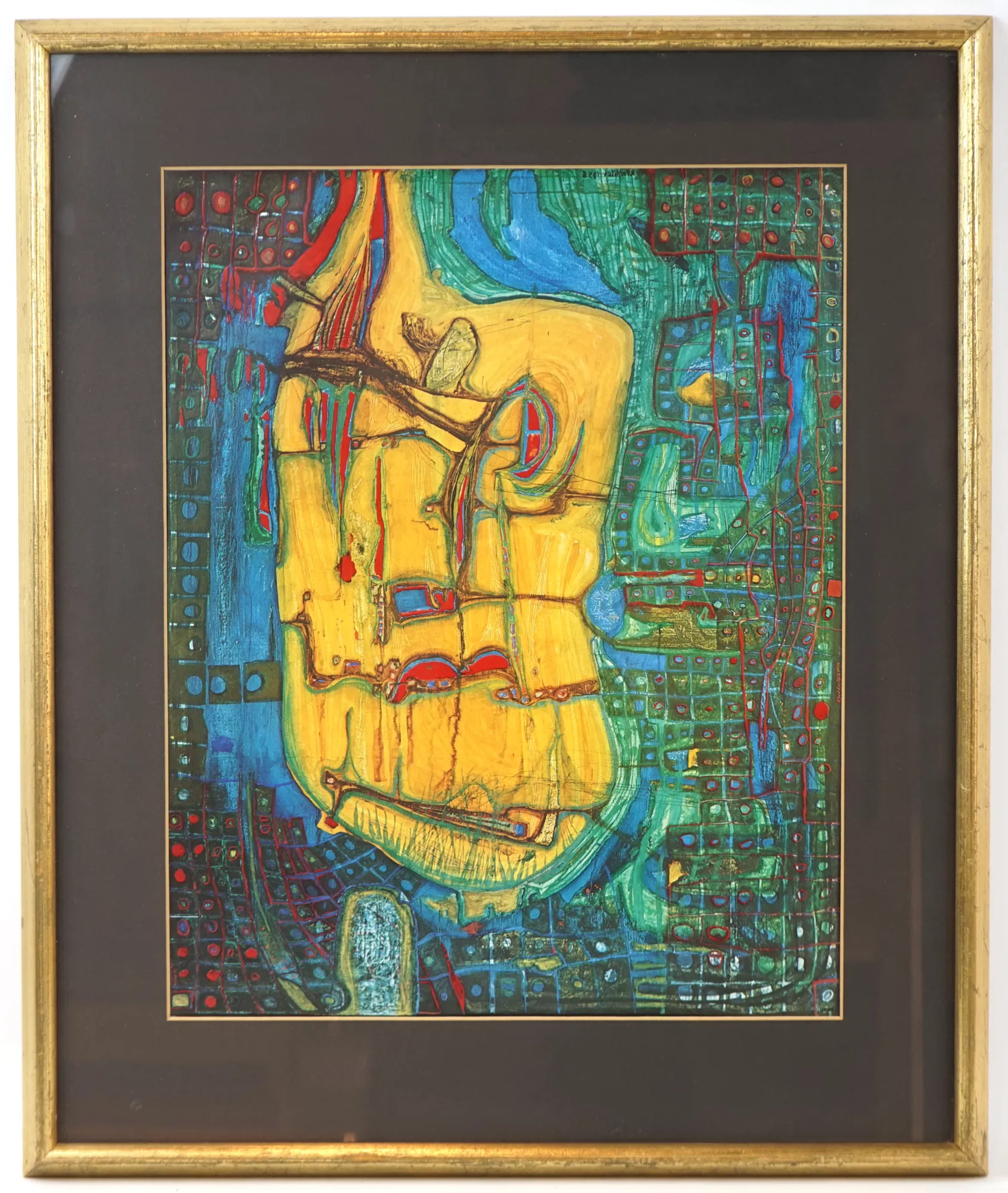 Friedensreich Hundertwasser, print.