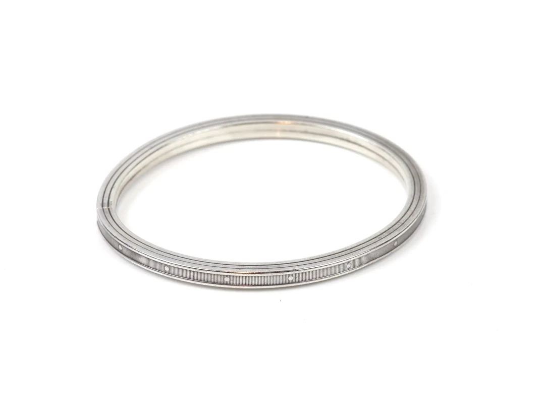 Pulsera, marco, plata.