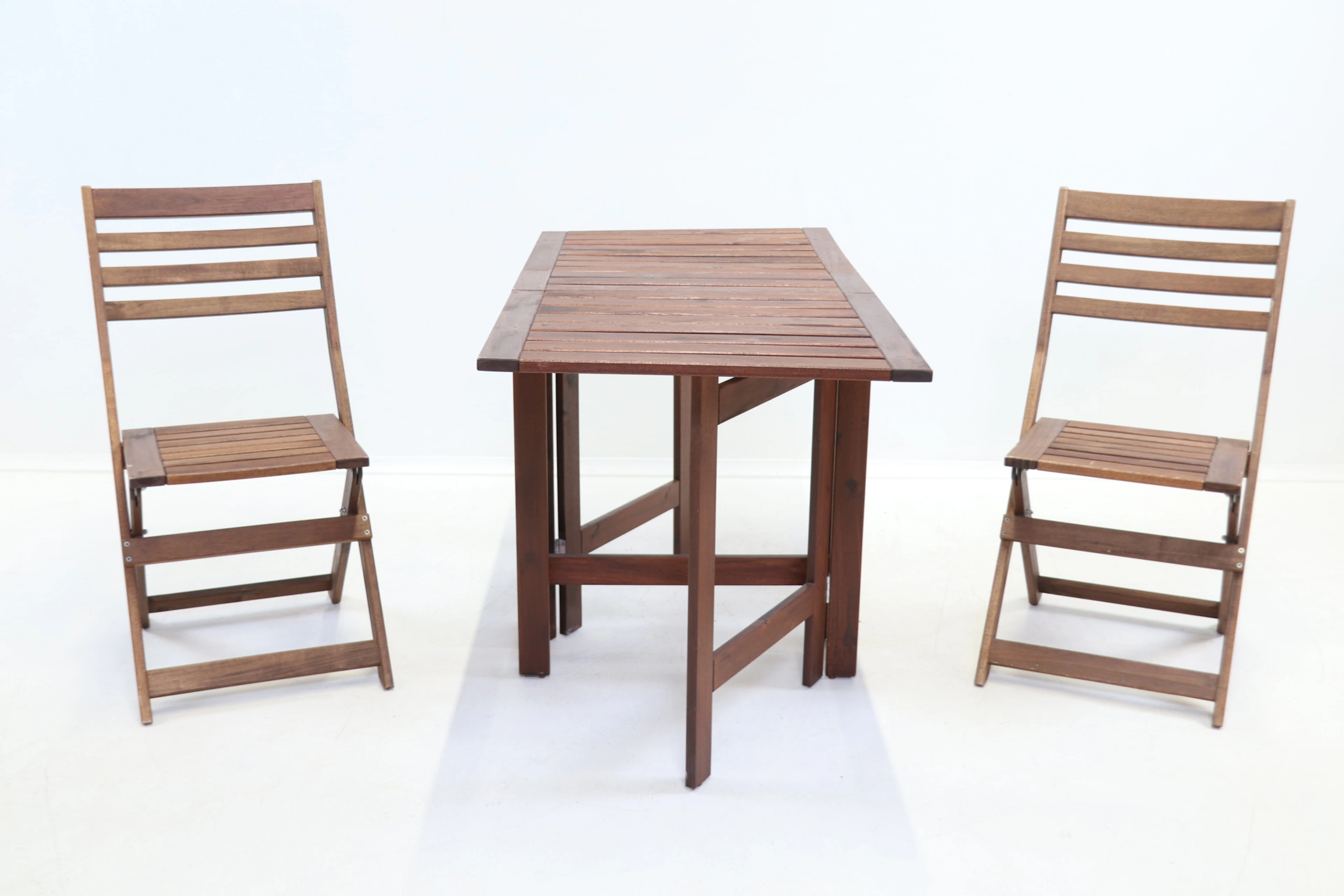 Mobili da giardino, 3 pezzi, legno, "Äpplarö", IKEA.