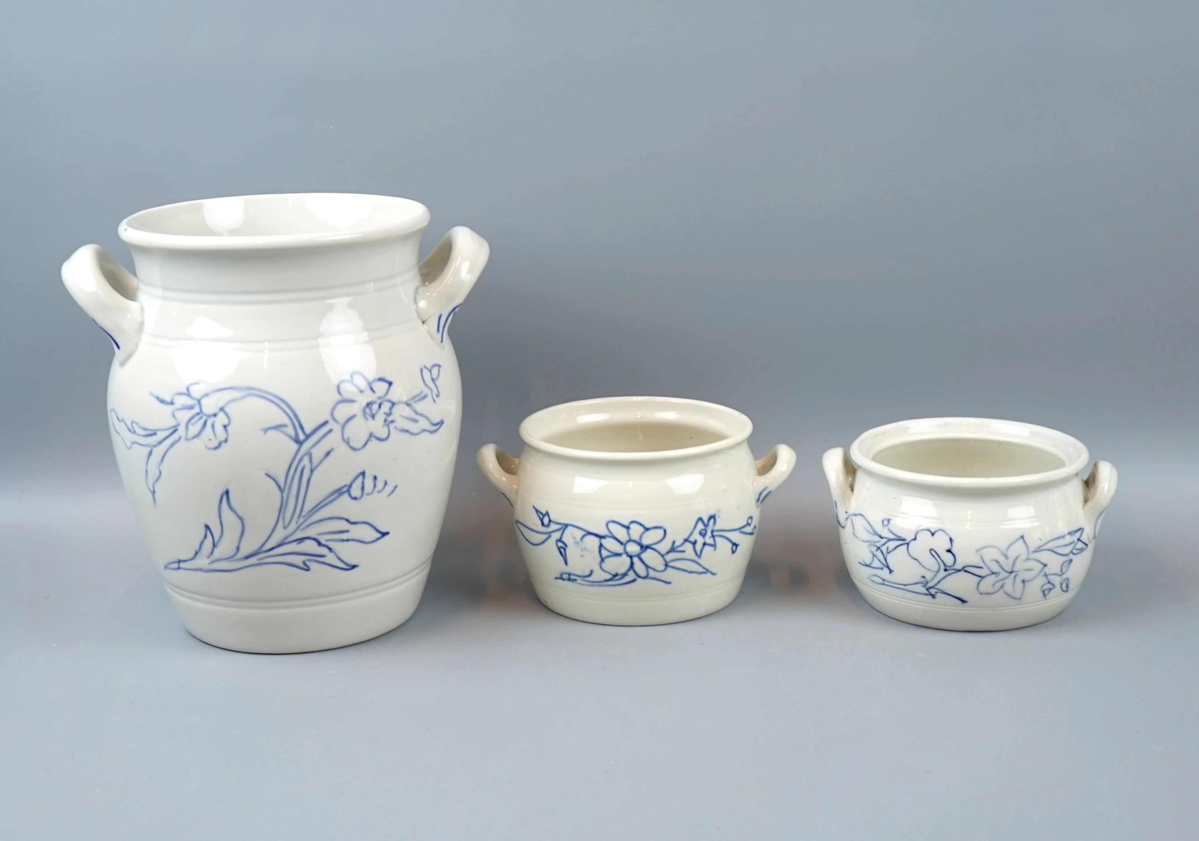 Tasses, 3 pièces, céramiques, dont Rörstrand.