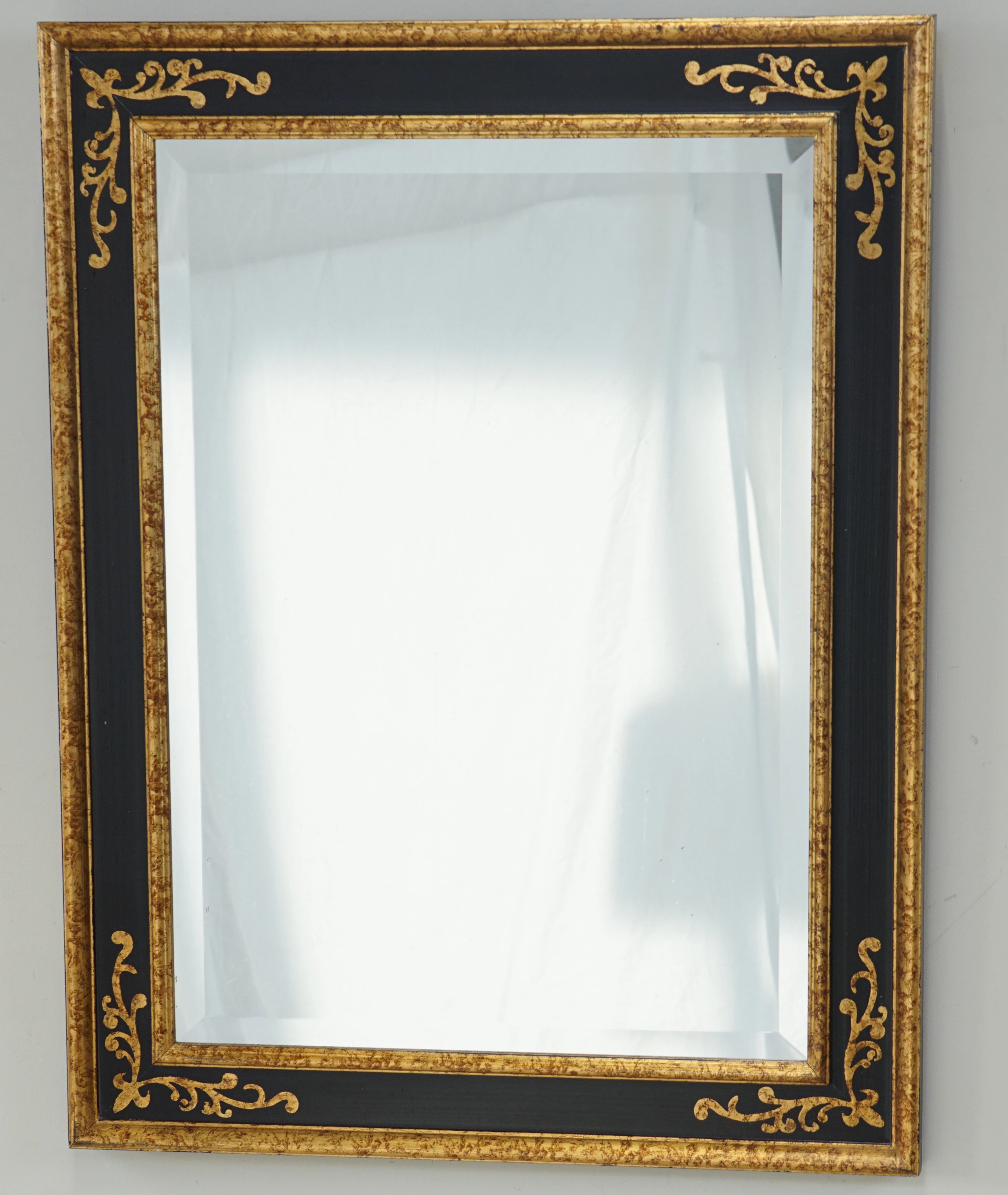 Miroir, cadre en bois, contemporain.