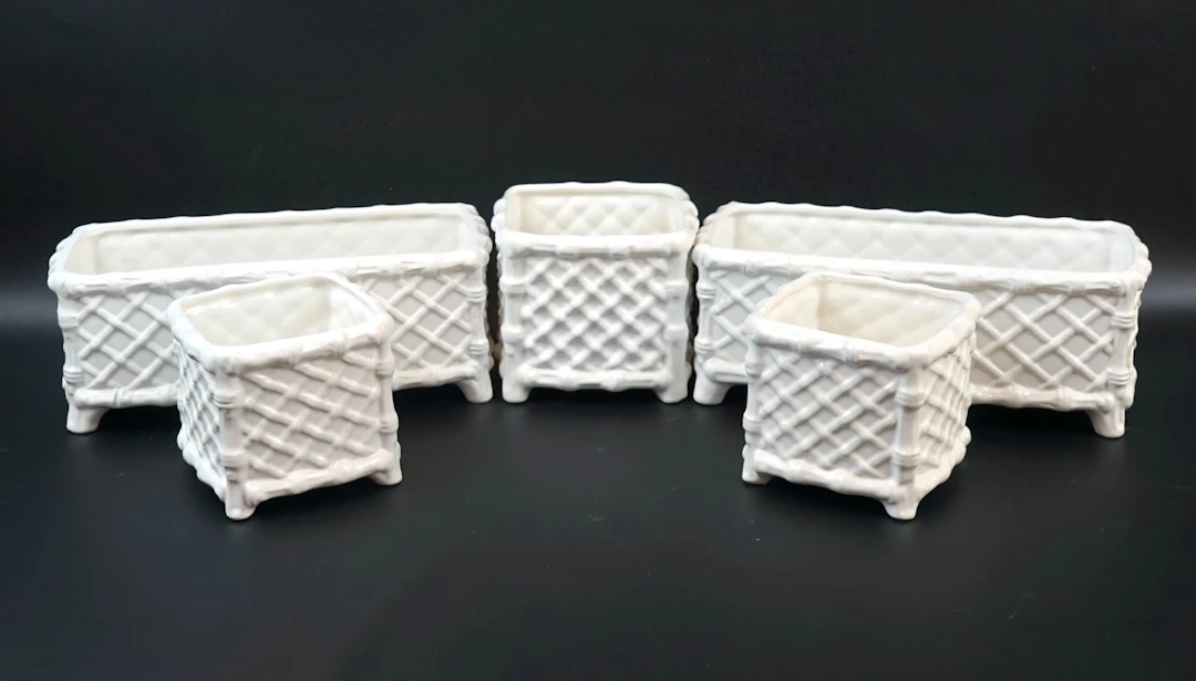 Forro exterior, 5 piezas, porcelana.