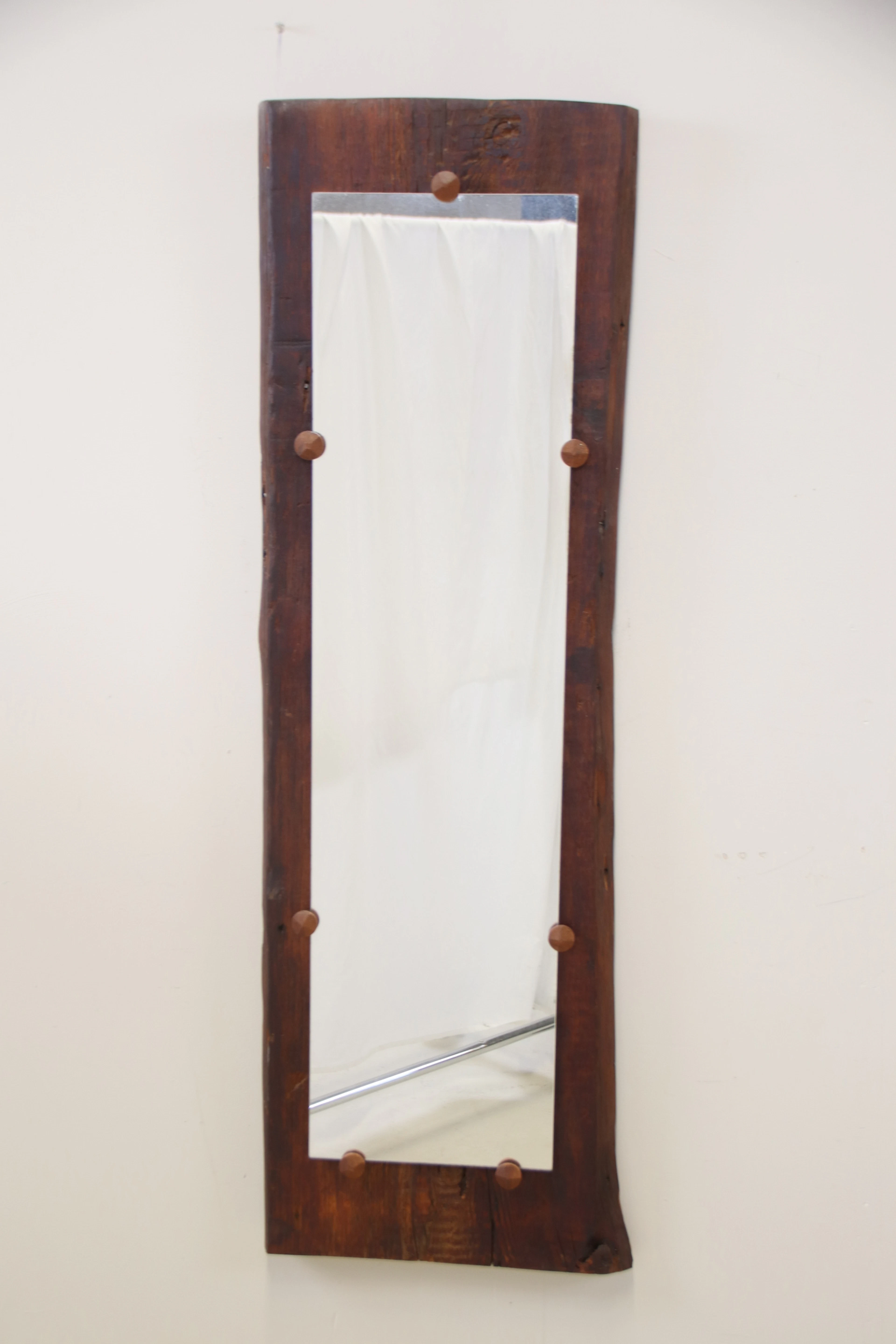 Gunnar Kanevad, vetro specchiato su legno di pino, ha firmato contro.