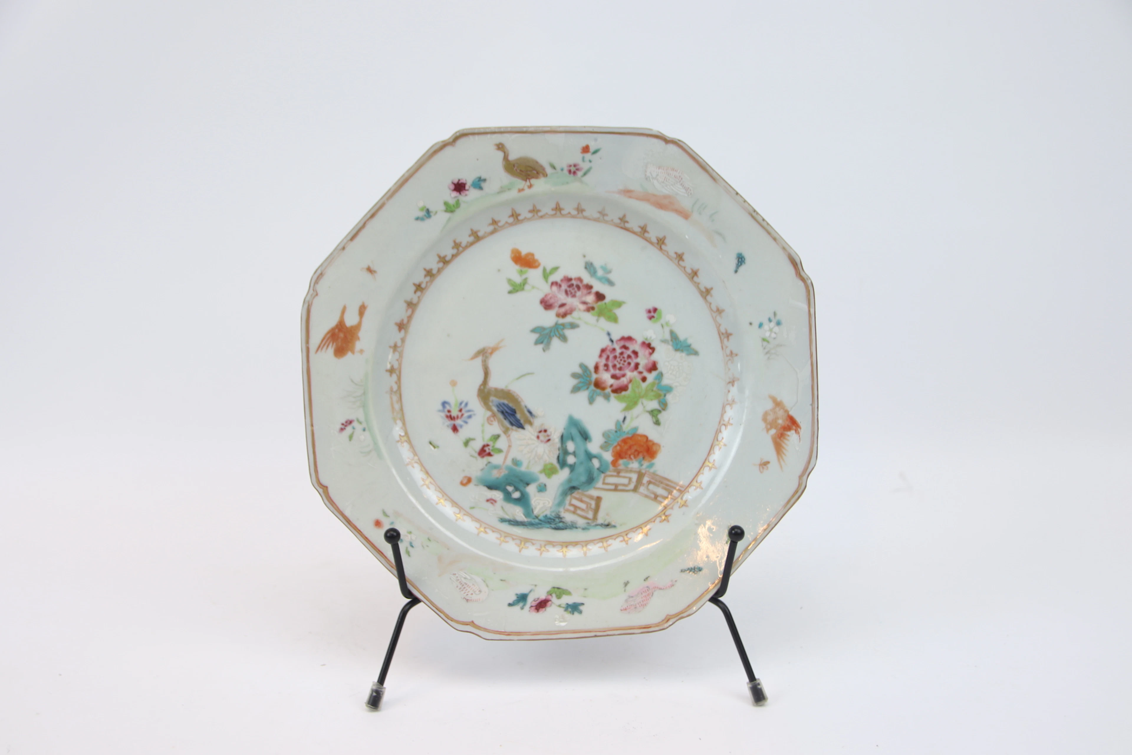 Silber, Porzellan, Famille-Rose, Qianglong (1736–1795), China.