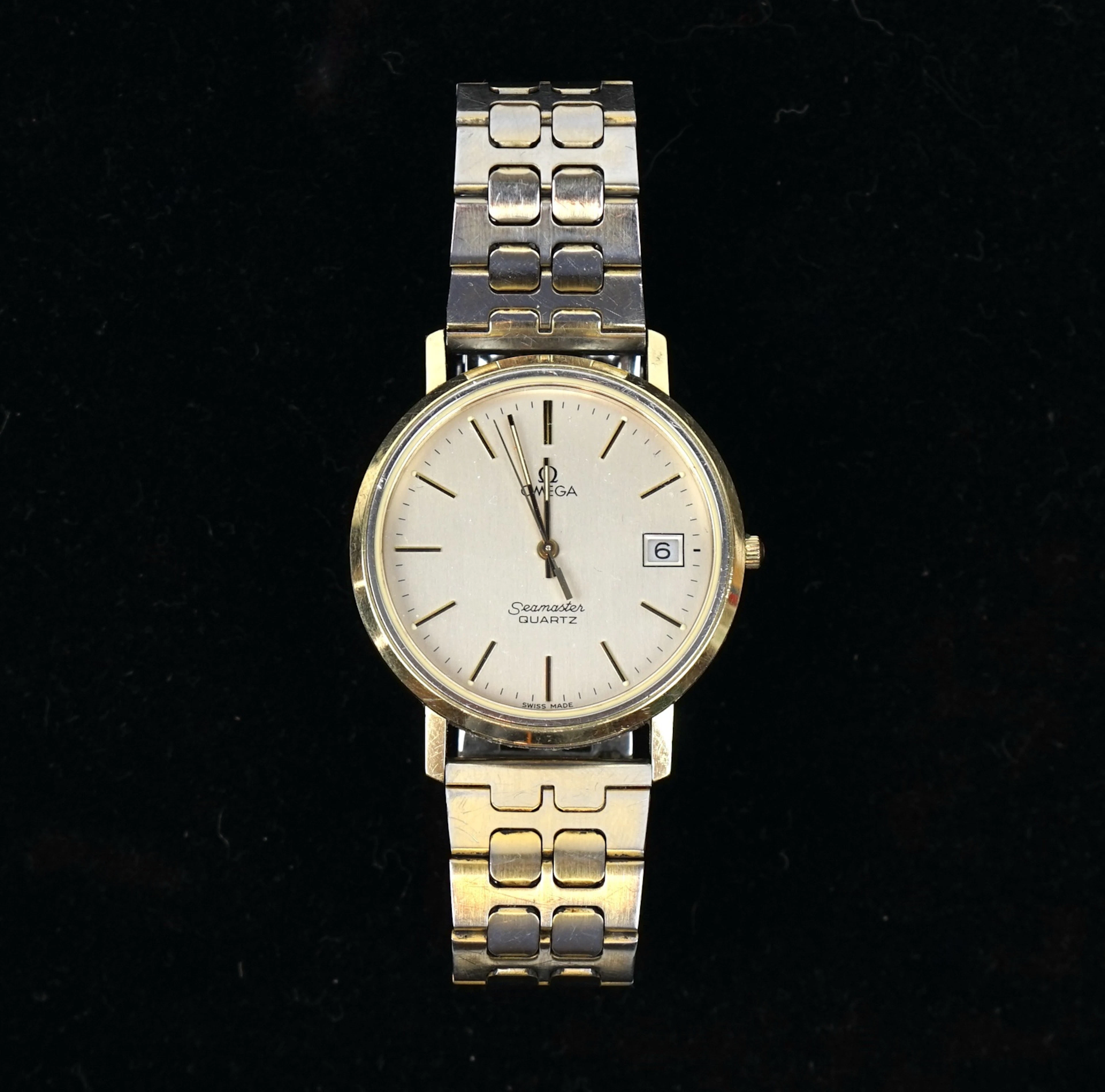 Reloj de pulsera, Omega Seamaster Quartz.