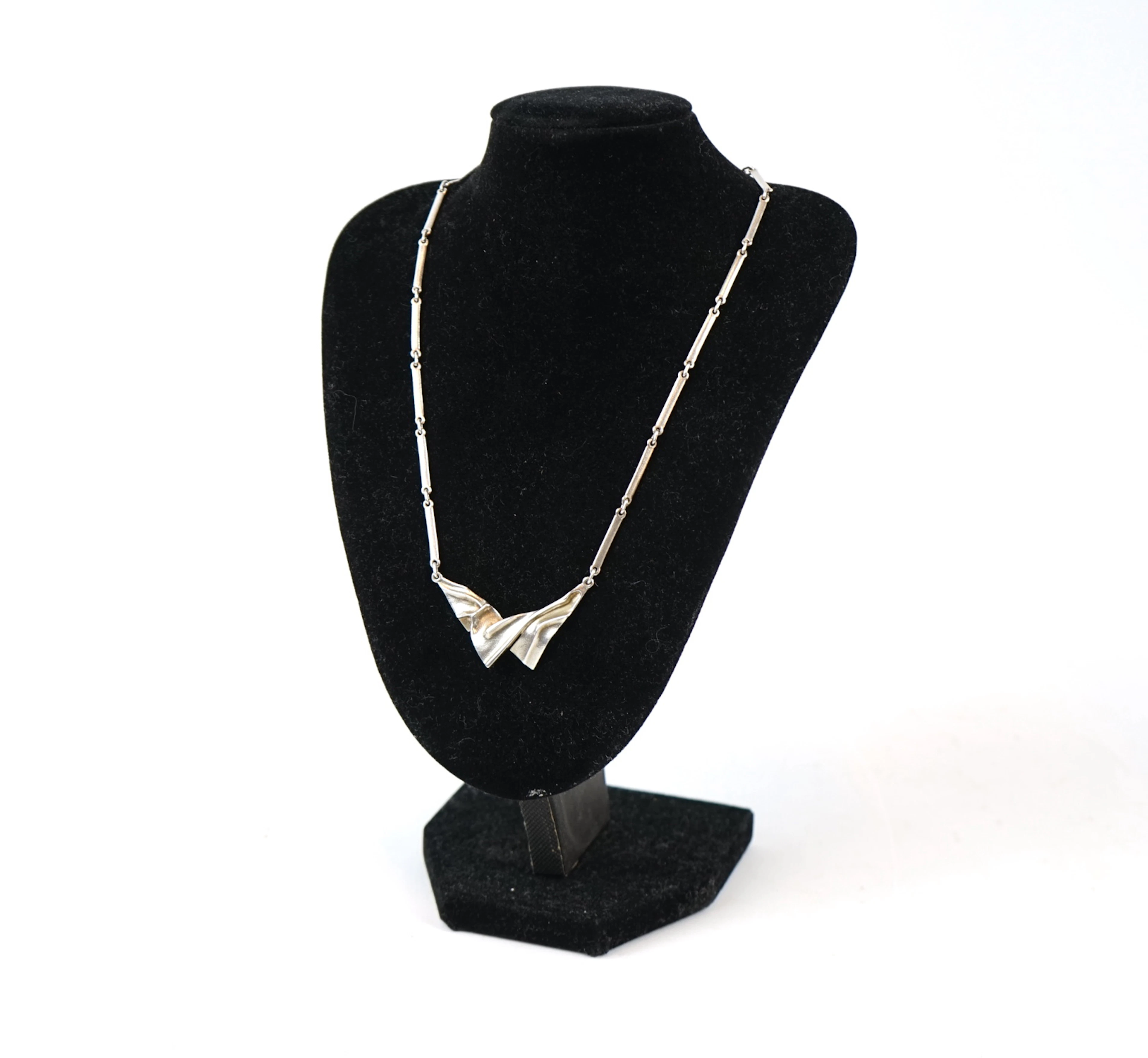 Björn Weckström, un collar con colgante, plata de ley 925, Lapponia.