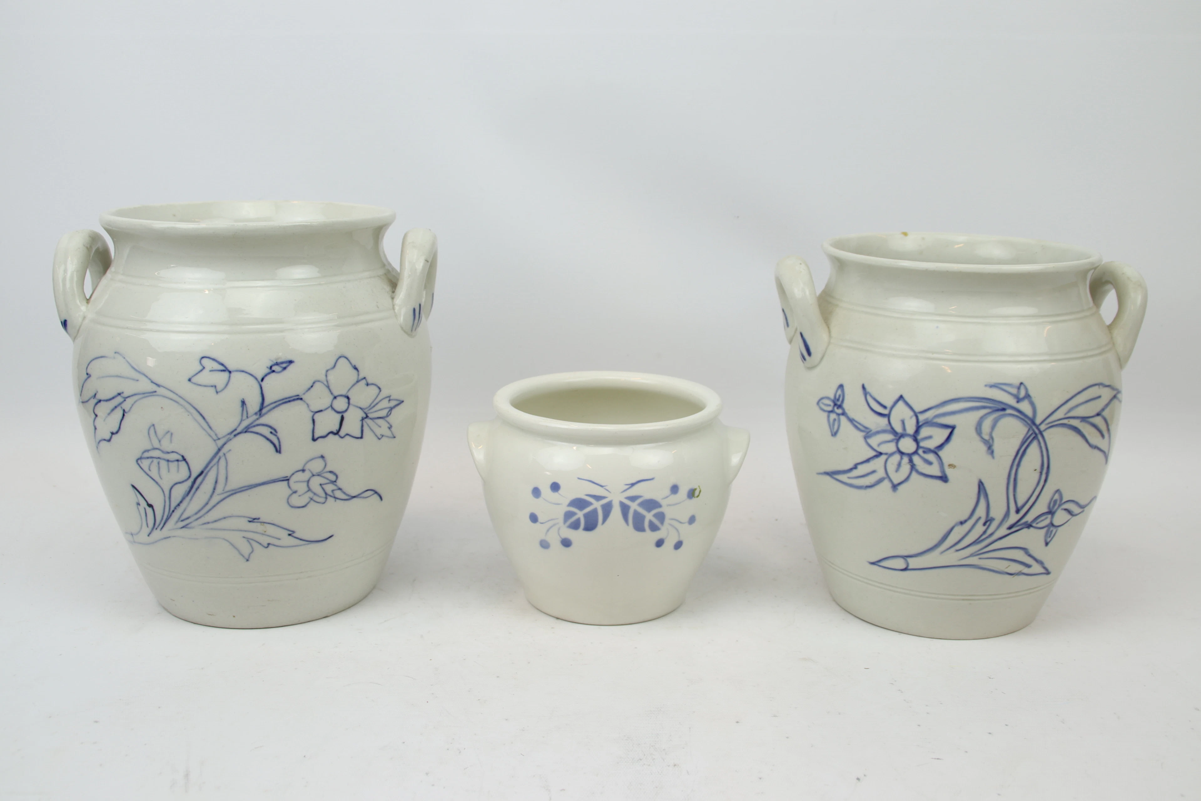 Tasses, 3 pièces, céramique, Göteborg et Gefle.