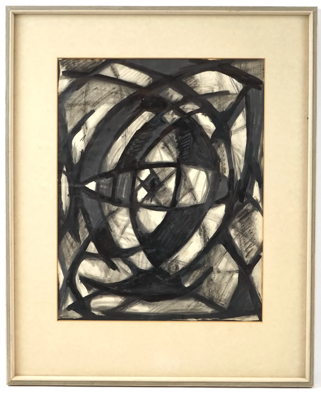 Olle Bonniér, tusch, signerad, 1950/60-tal.