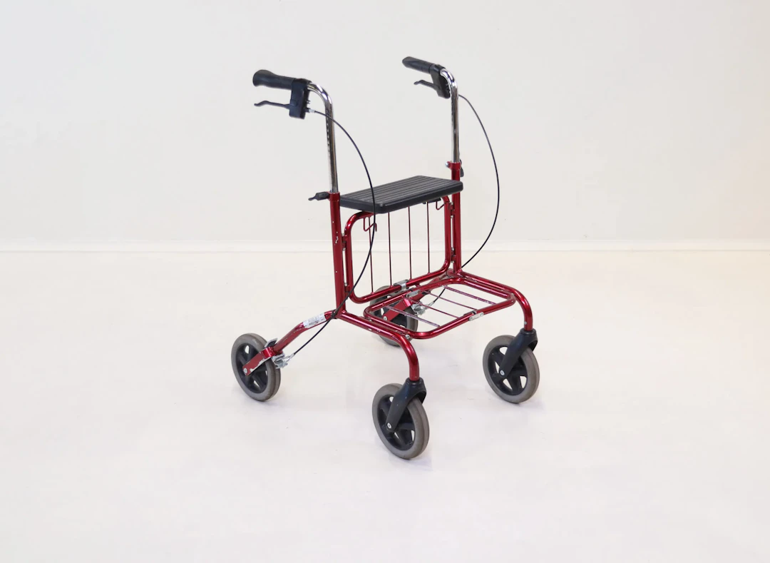Rollator, klappbar.
