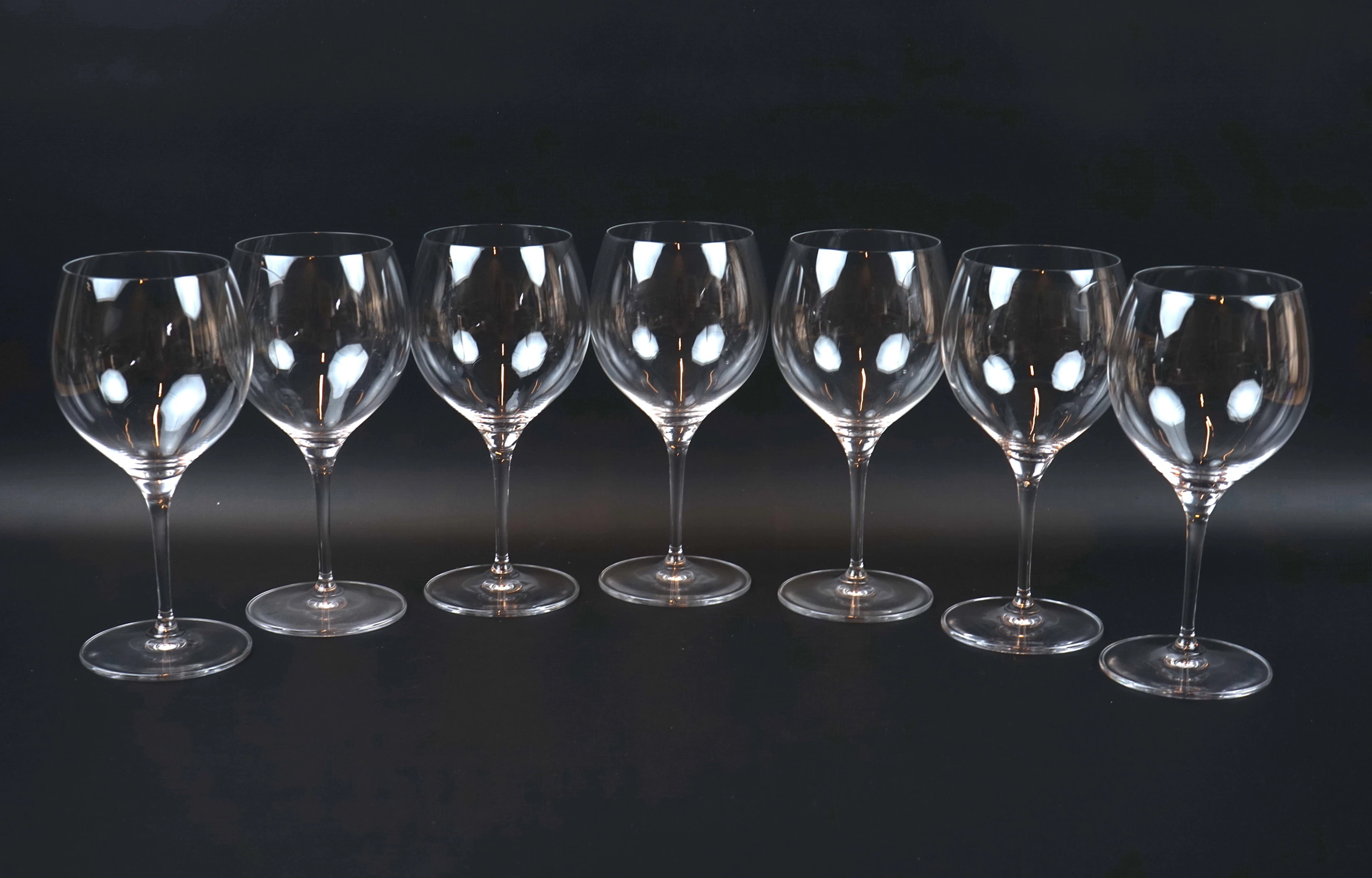 Copas de vino tinto, 7 piezas, Villeroy & Boch.