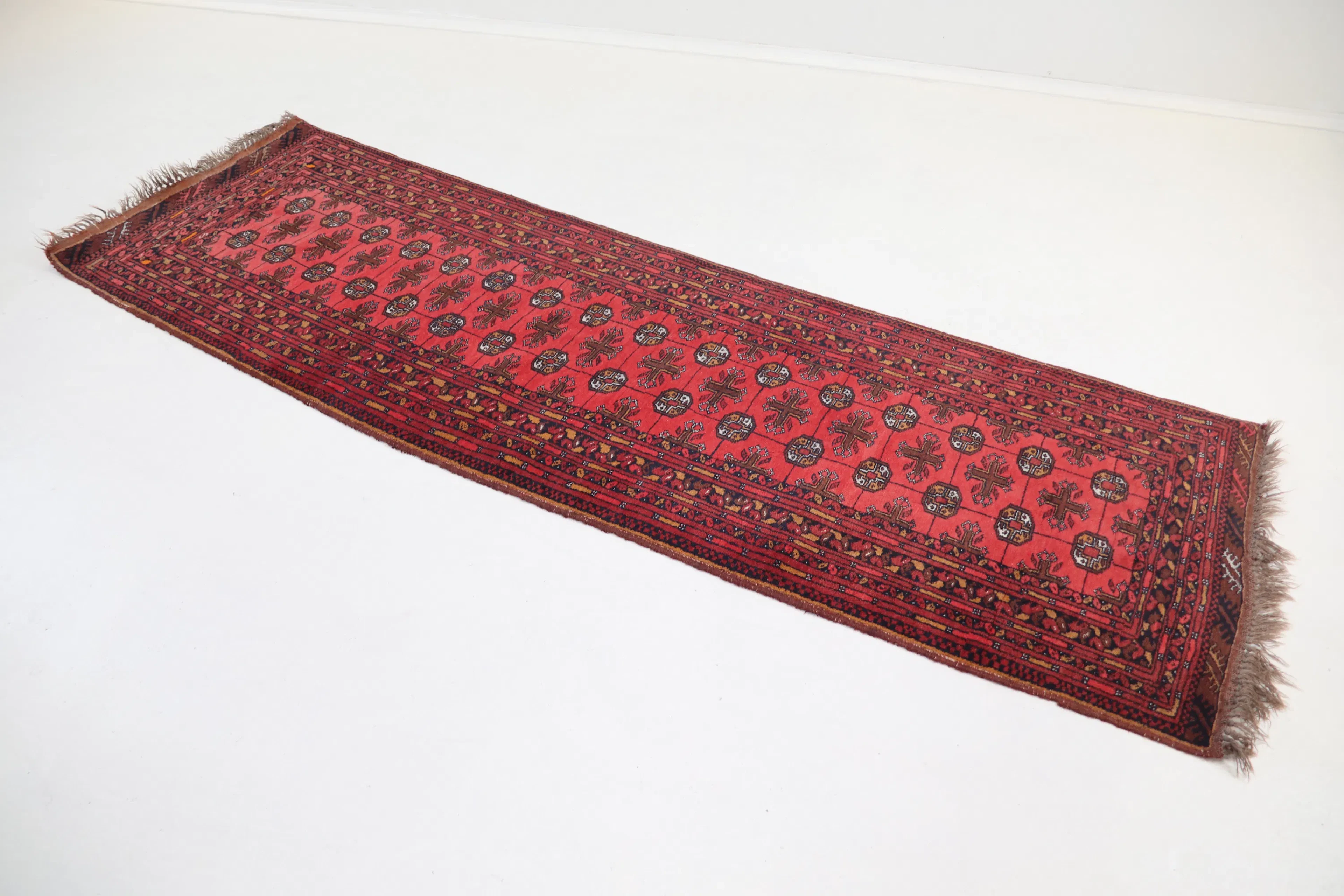 Rug, Afghan, hand-knotted, wool.