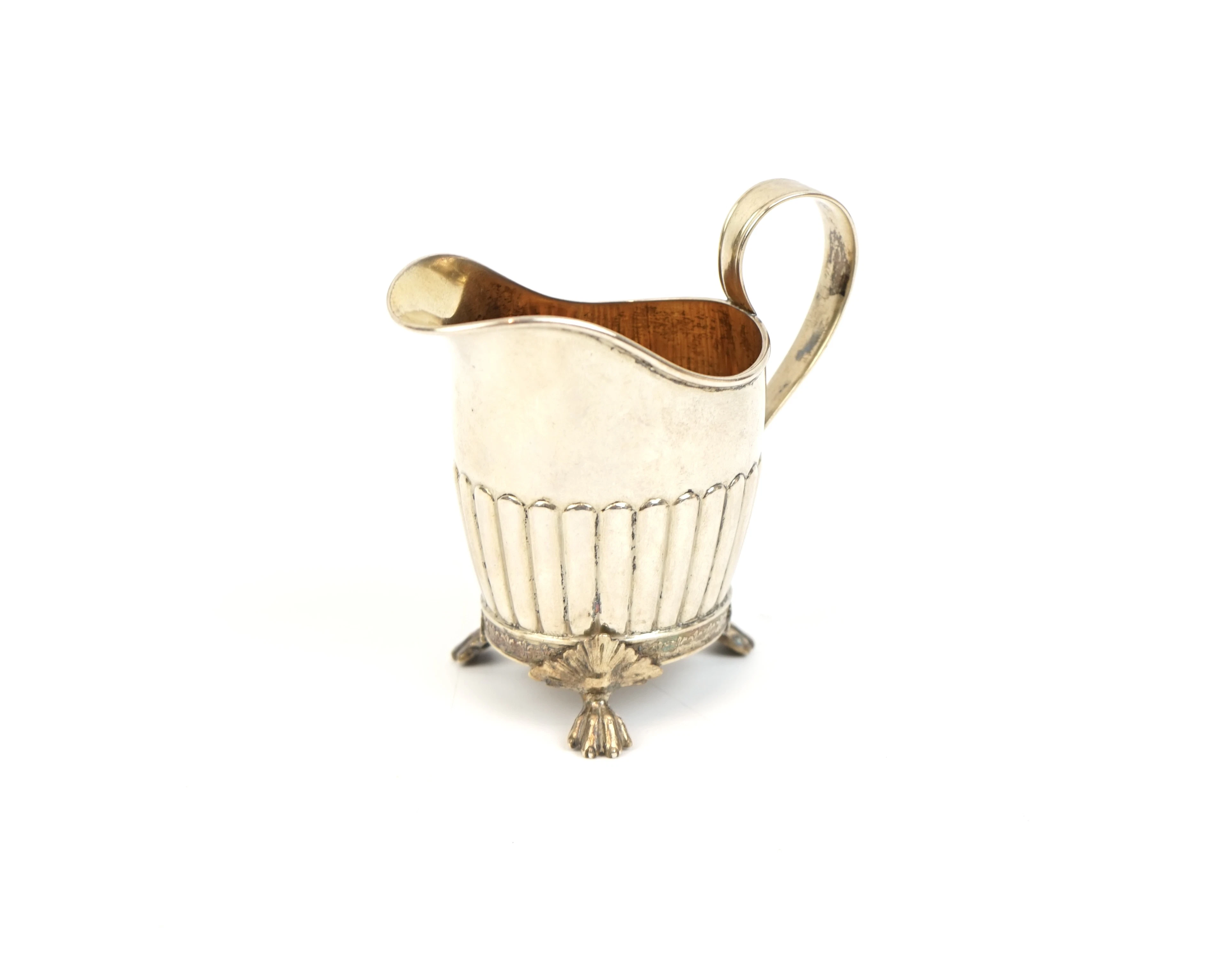Beccaccino crema, argento, ditta Möllenborg, 1907.
