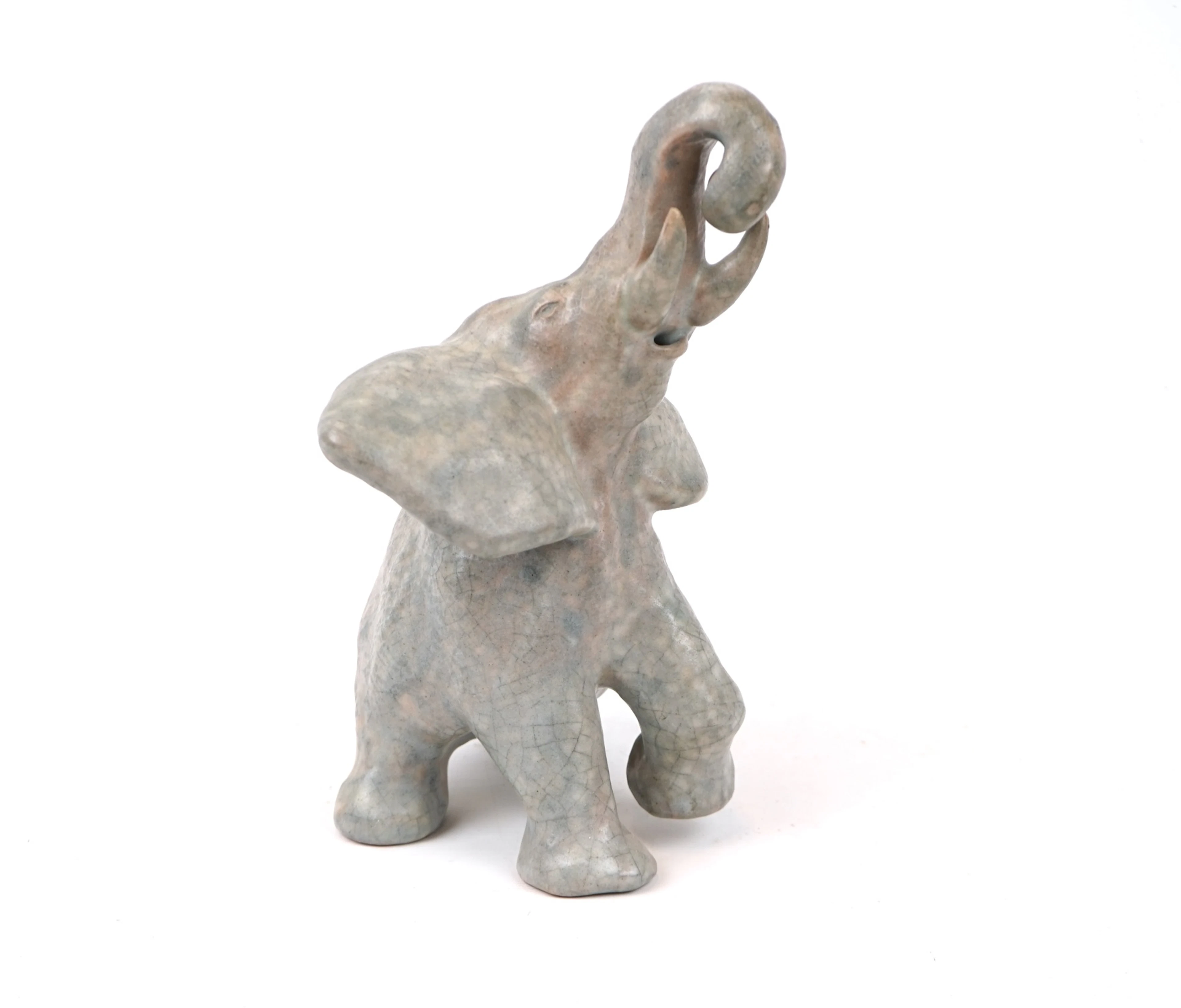 Figurin, tillskriven Gabriel Burmeister, keramik, 1900-talets mitt.