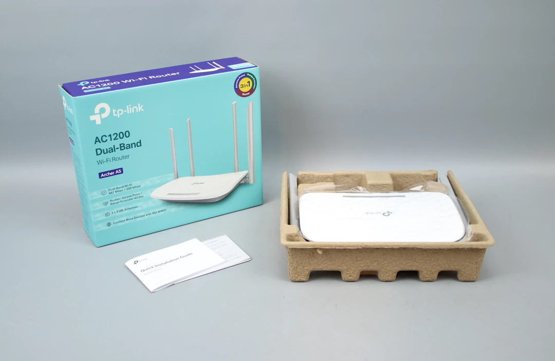 Wi-Fi router, Tp-link AC1200.