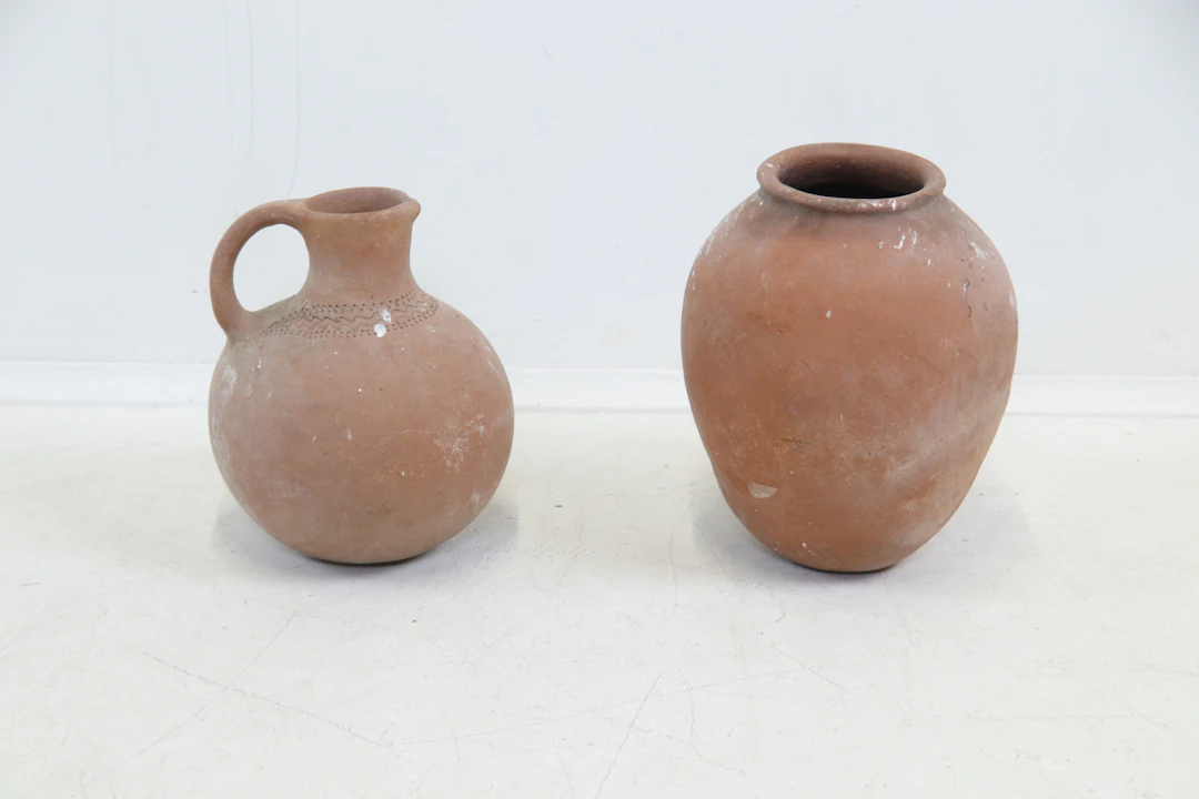 Vessels, 2 pcs, terracotta, Cyprus, antique.