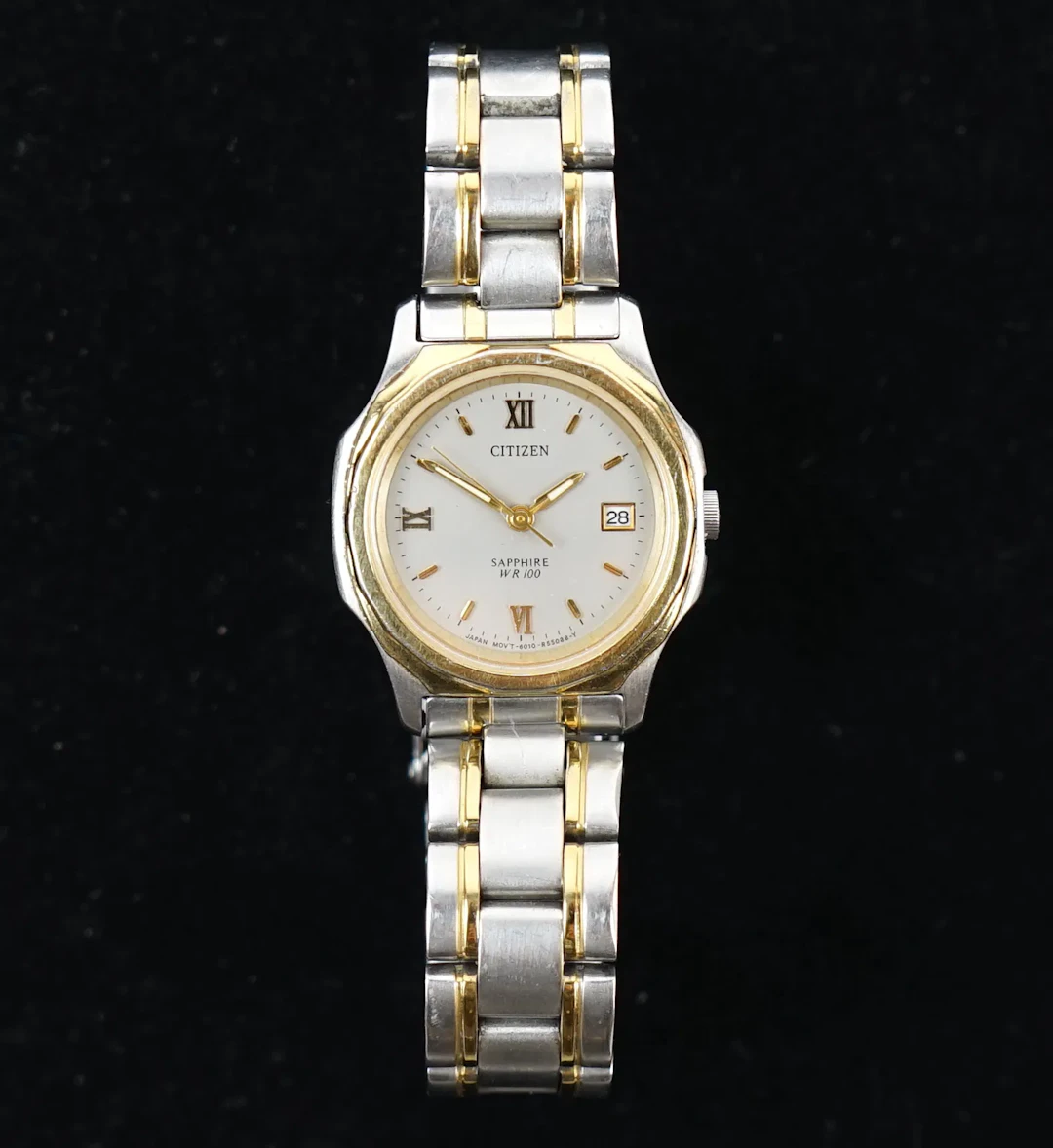Reloj de pulsera, damas, Citizen, cuartos de galar.