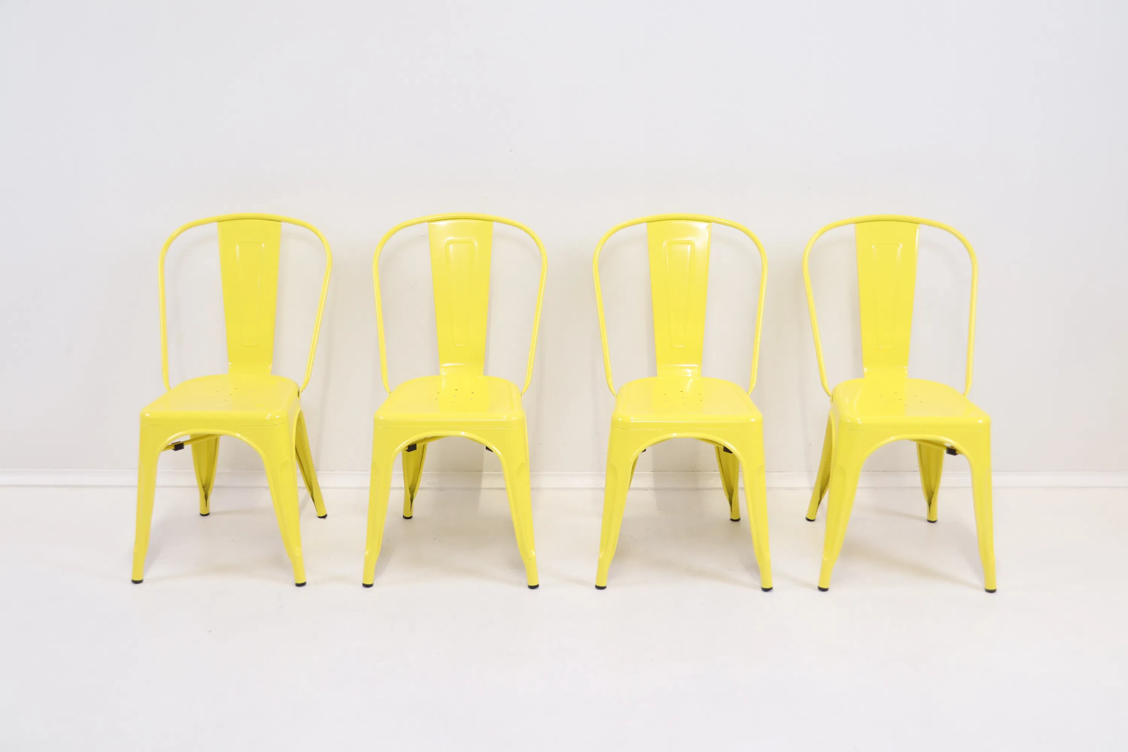 Chairs, 4 pcs, metal, "Tolix A Chair".