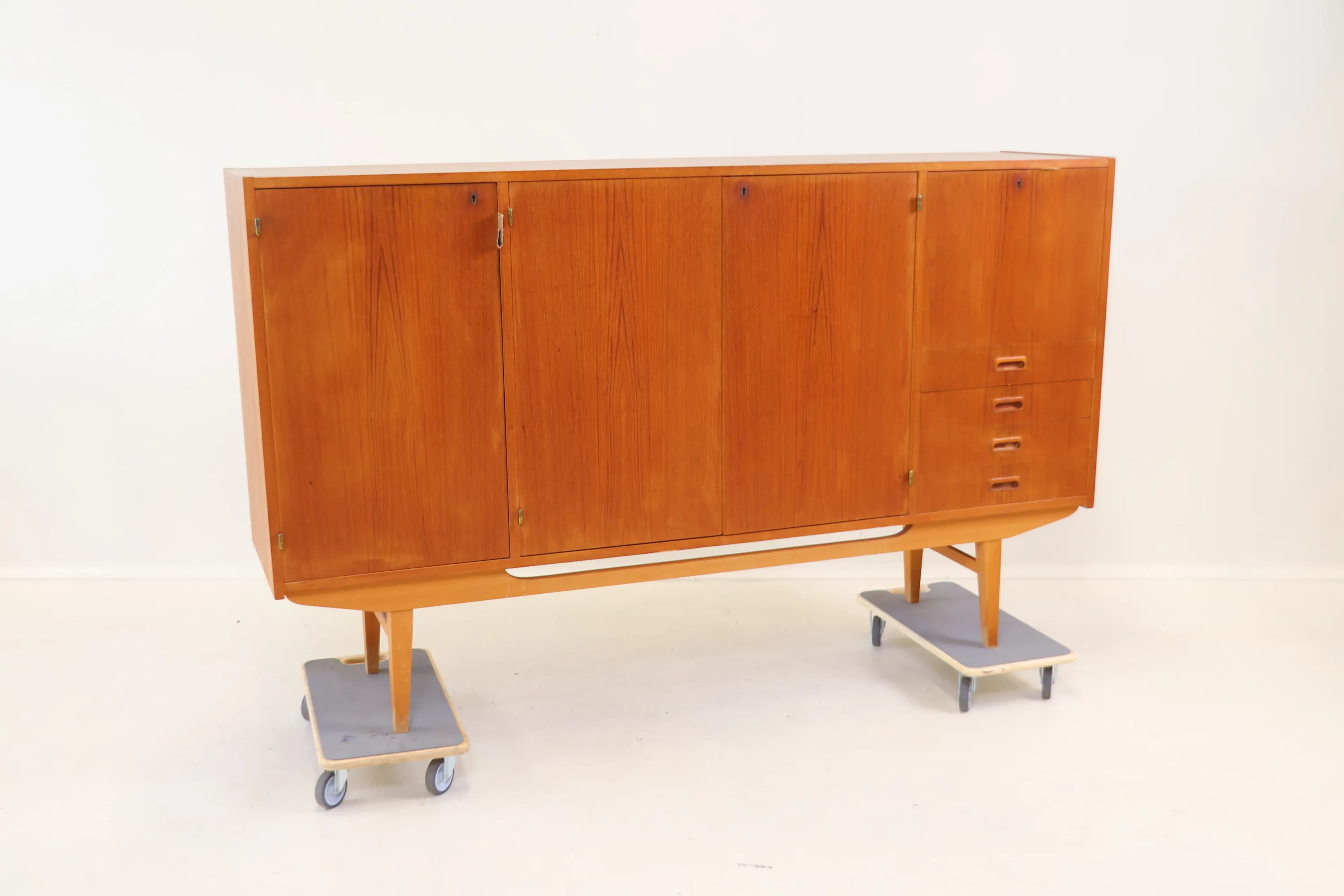 Aparador, teca, "Råby", IKEA, 1962.