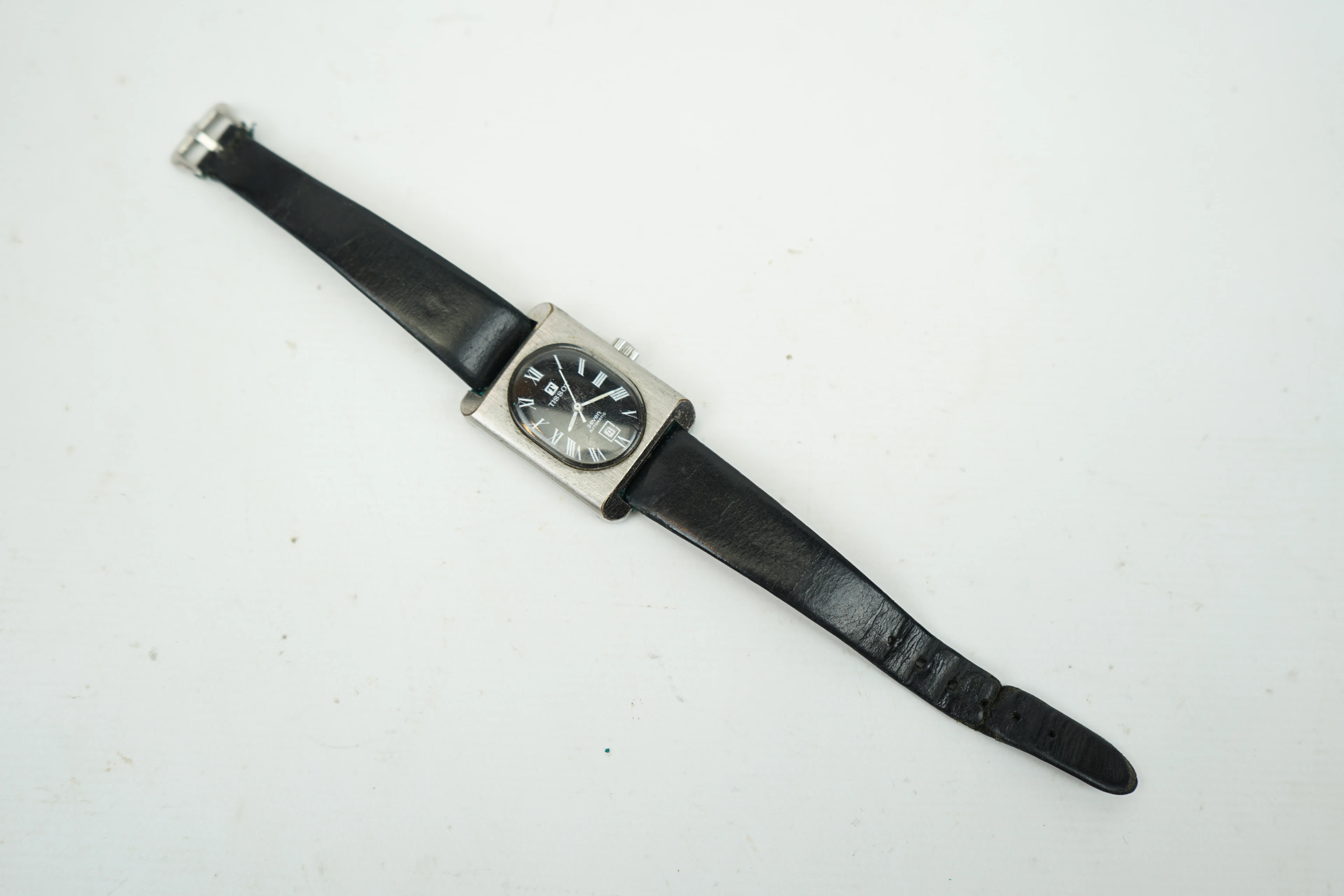 Tissot Seven Automático, reloj de pulsera, automático, manecilla de fecha.