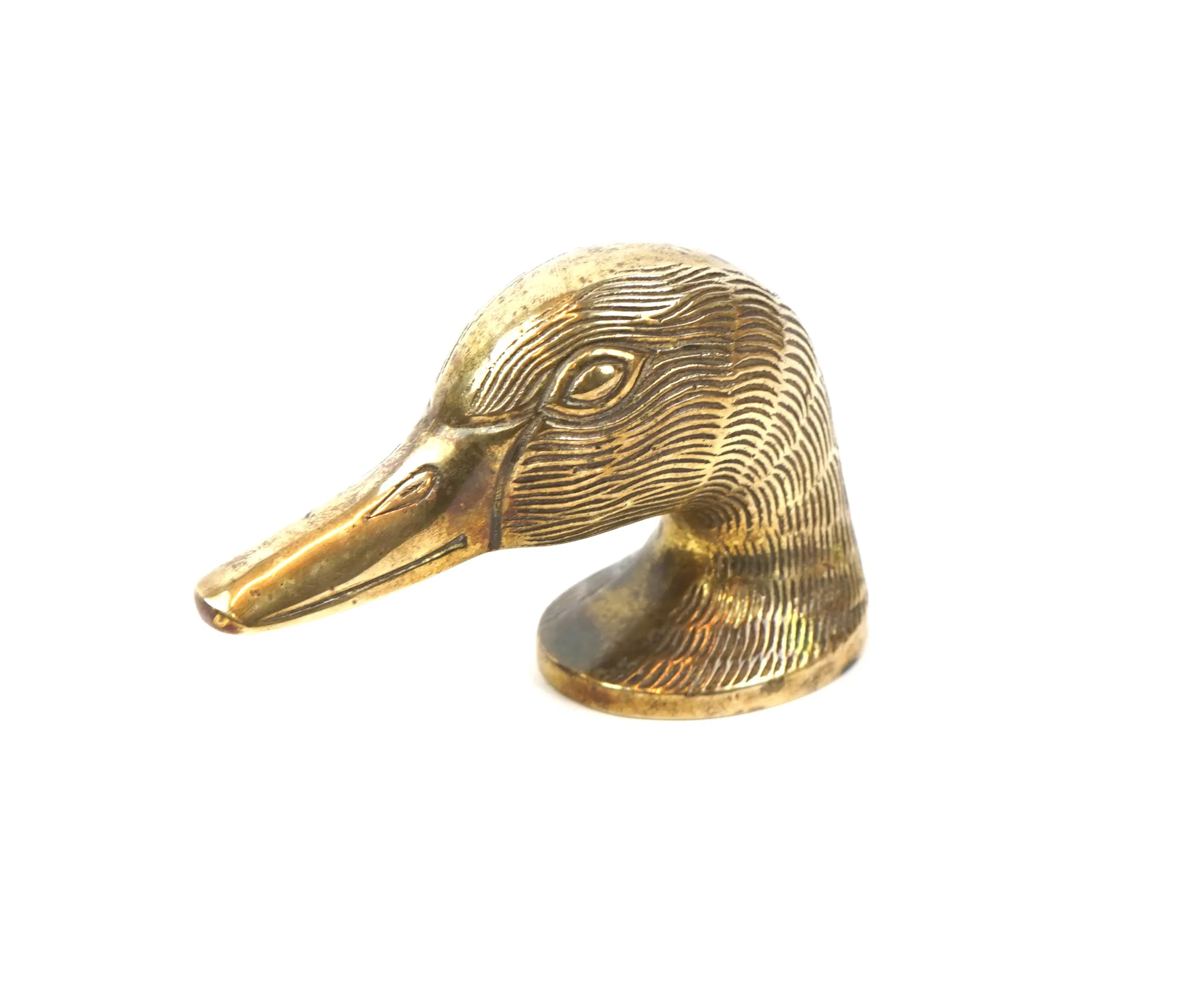 Apribottiglie, ottone, modello Ducky.