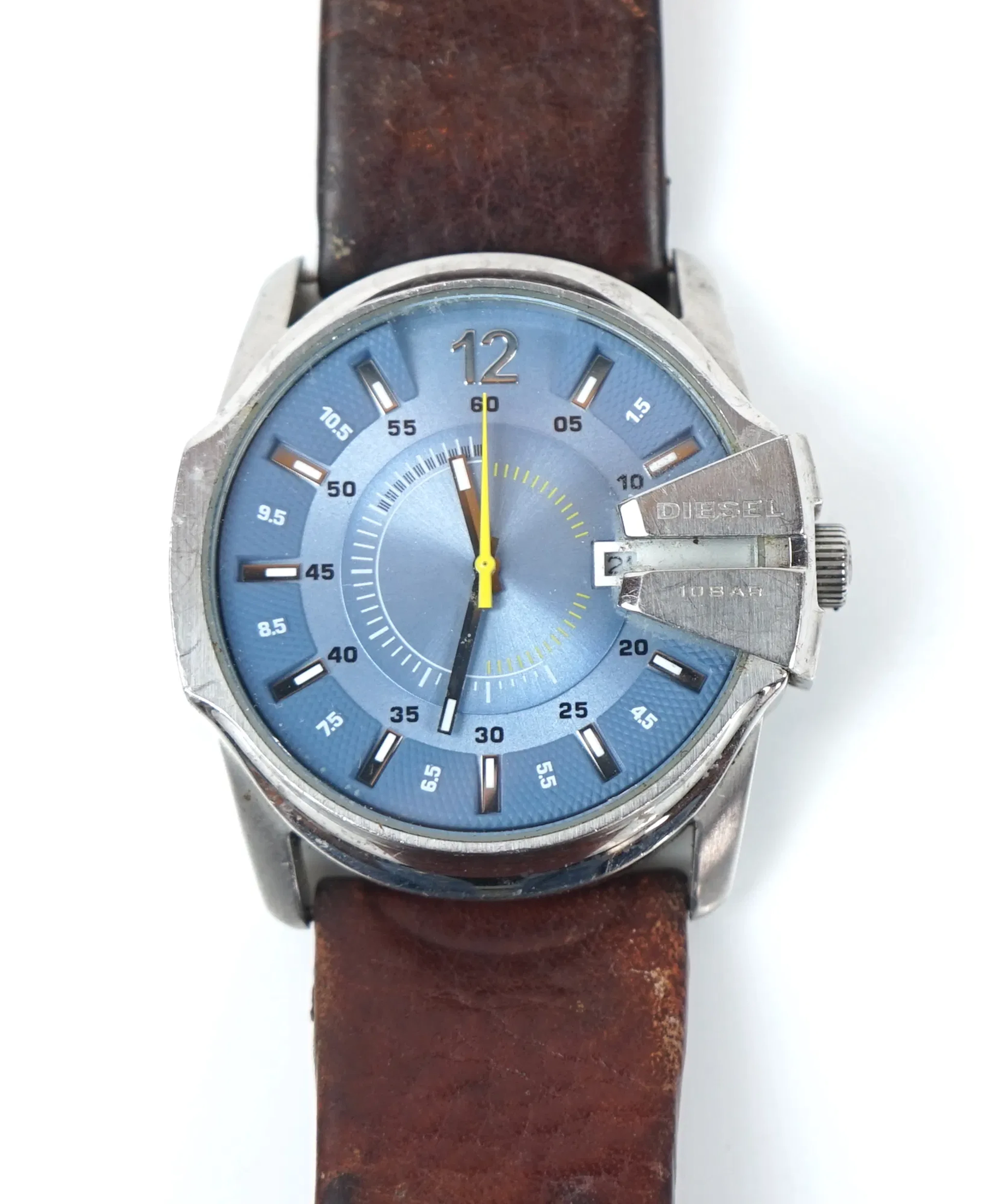 Reloj de pulsera, Diesel Master Chief DZ-1399, cuarzo, vidrio mineral.