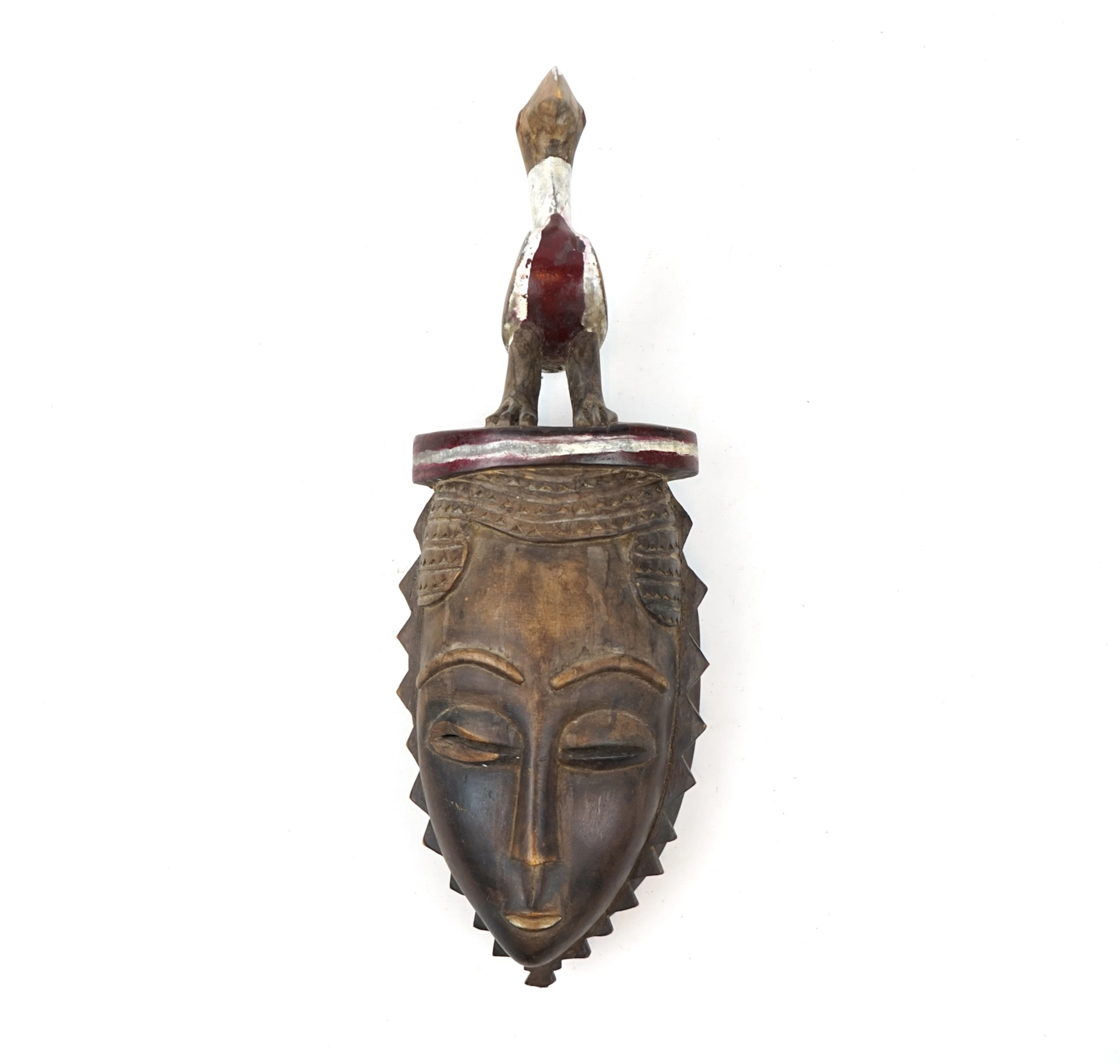 Maschera, legno, Tanzania.