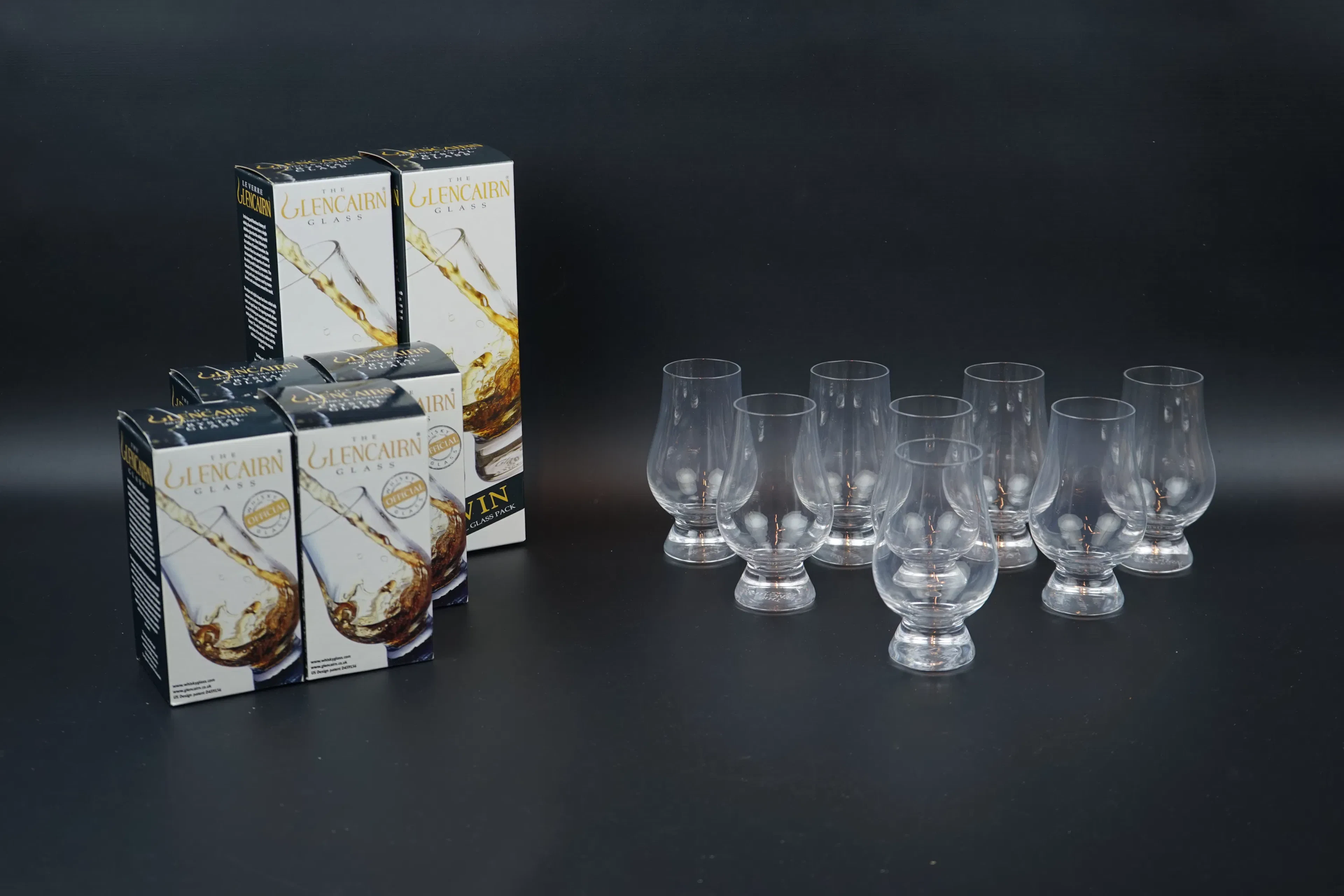 Whiskey Glass, 8 pcs, The Glencairn Glass.