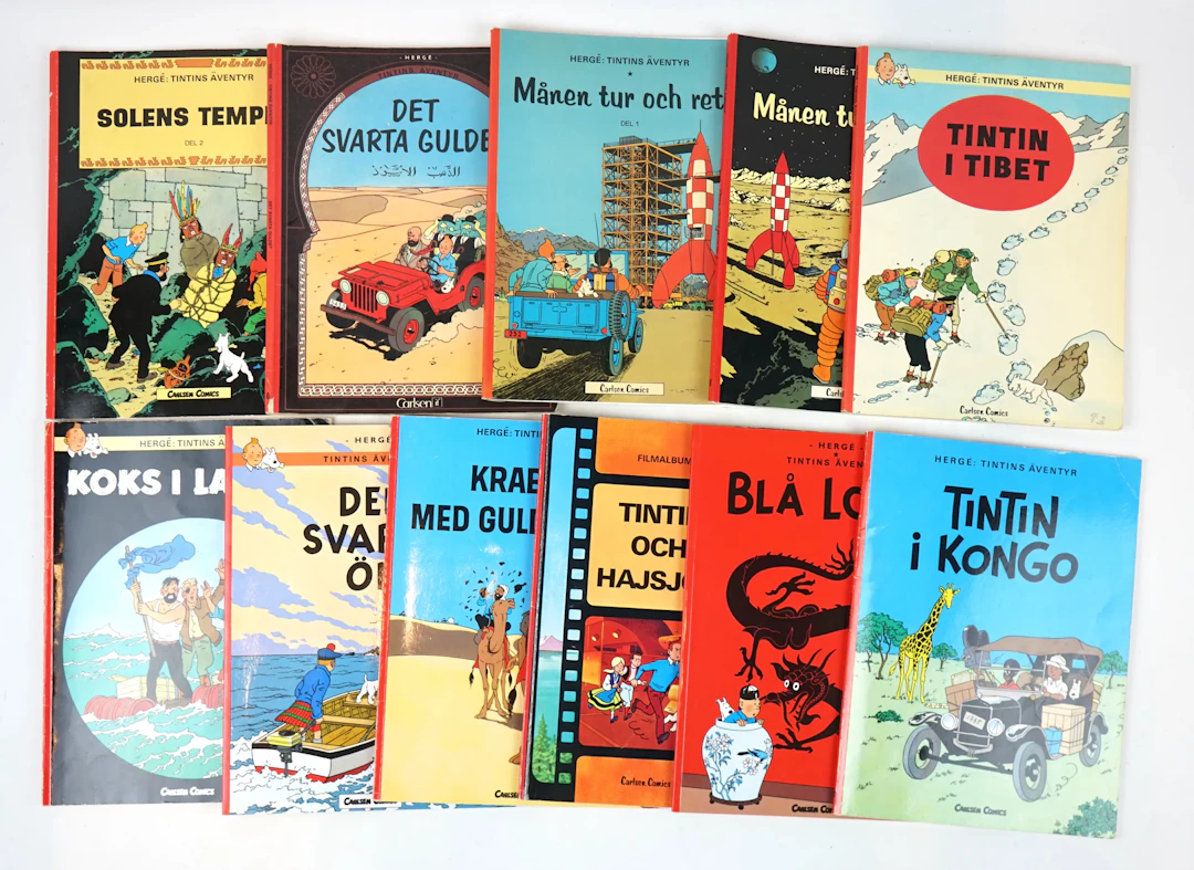 Tintin, comic book, 11