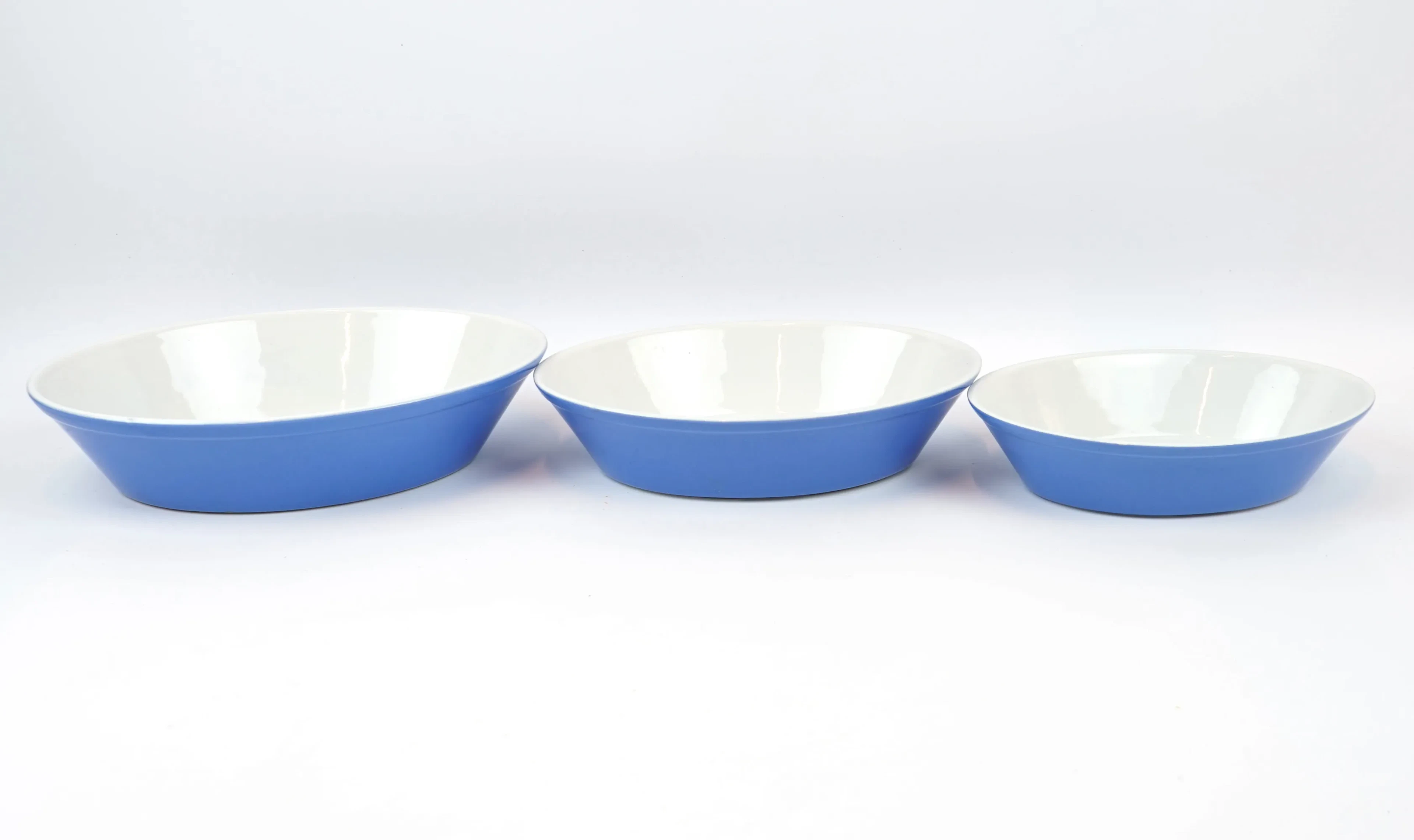 Molds, 3 pcs, ovenproof, ceramic, Arabia.