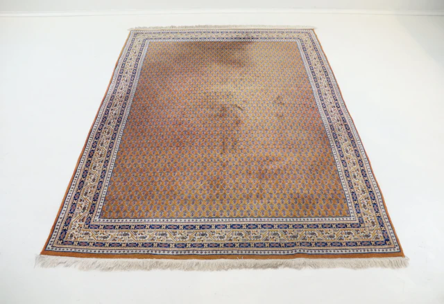 Carpet, oriental, hand-knotted, wool.