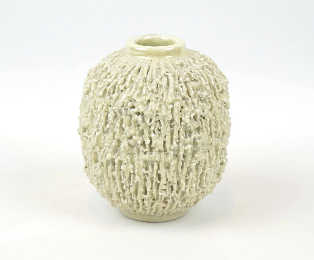 Gunnar Nylund, a stoneware vase, ''Chamotte'', Rörstrand.
