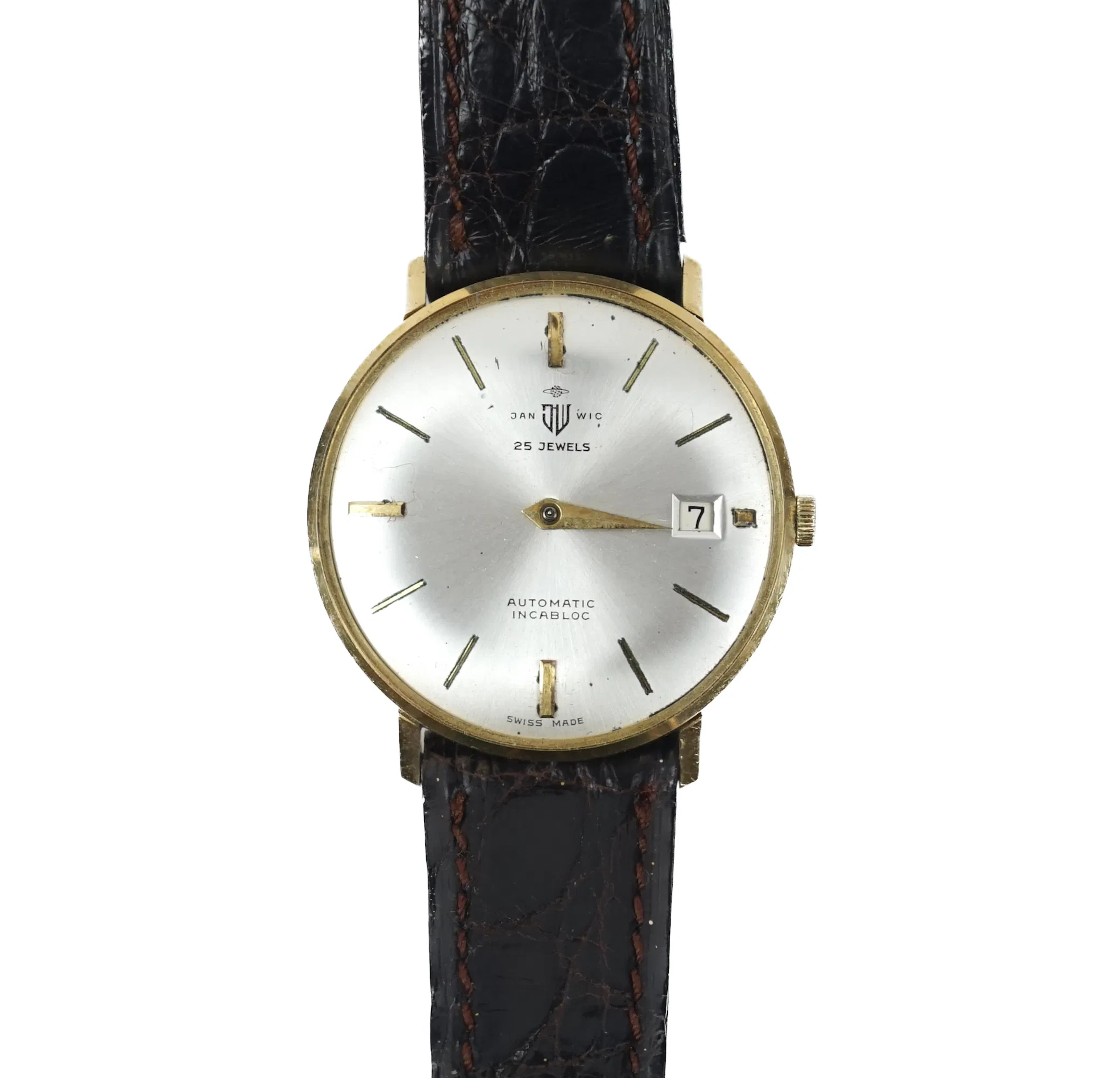 Jan Wic, reloj de pulsera, oro 18K, automático.