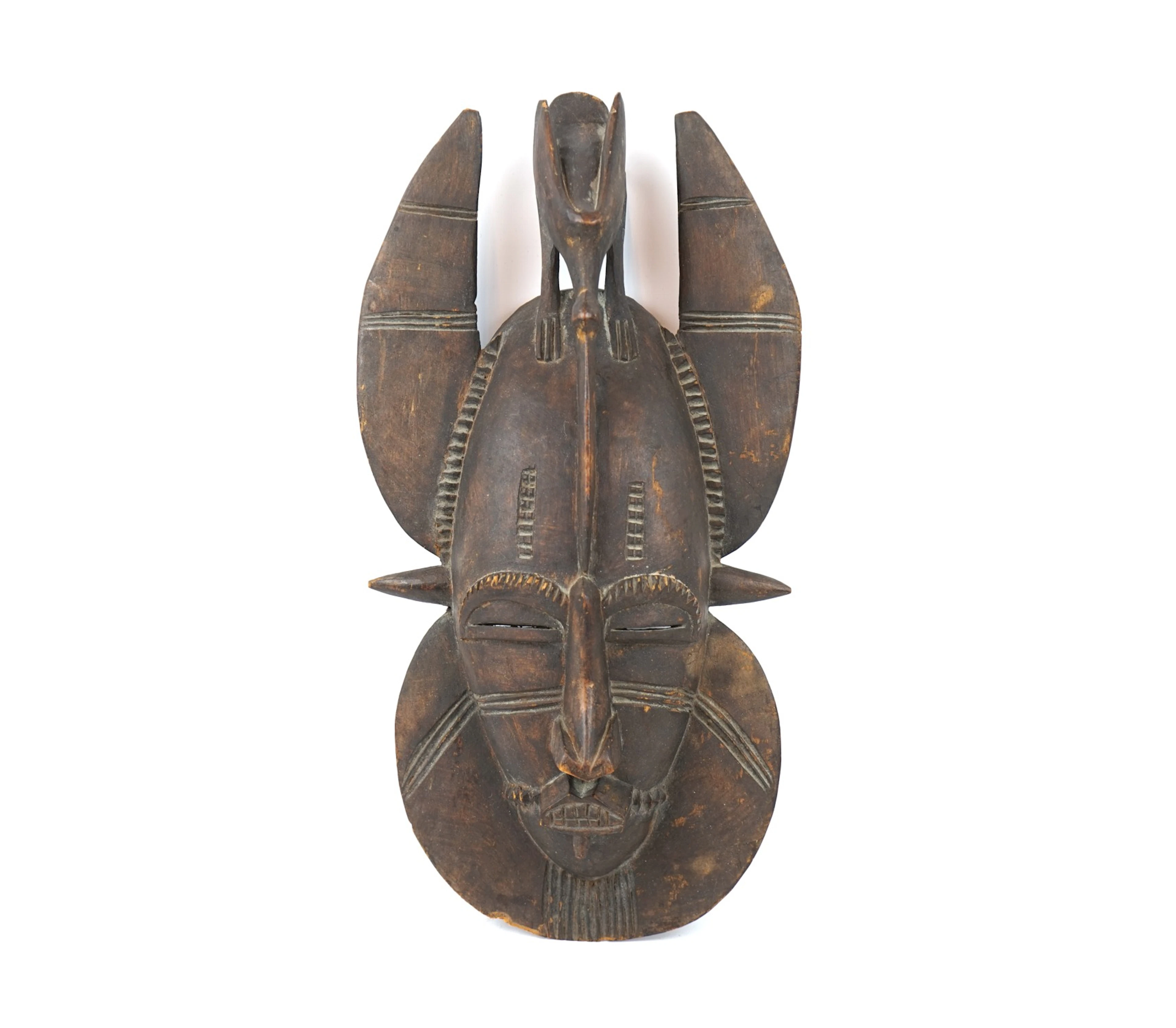 Maschera, legno, Liberia.