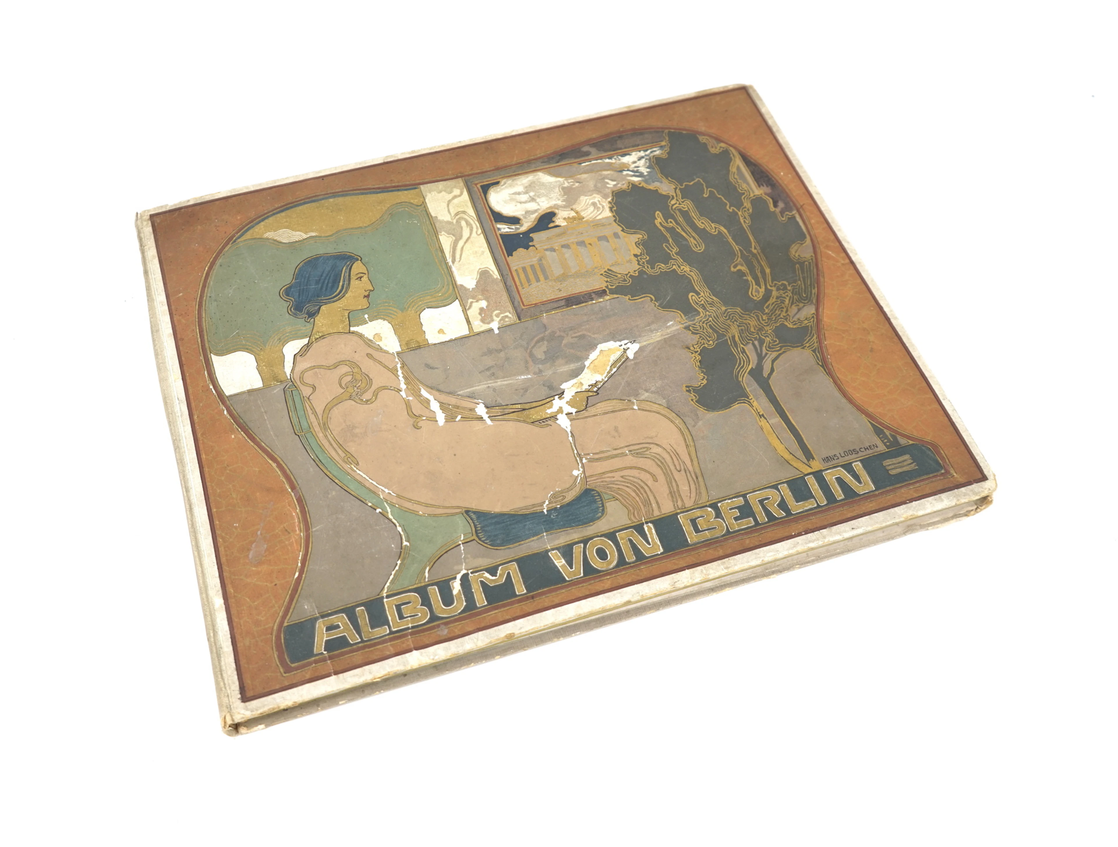 Libro, Album von Berlin, Globus Verlag, 1905.