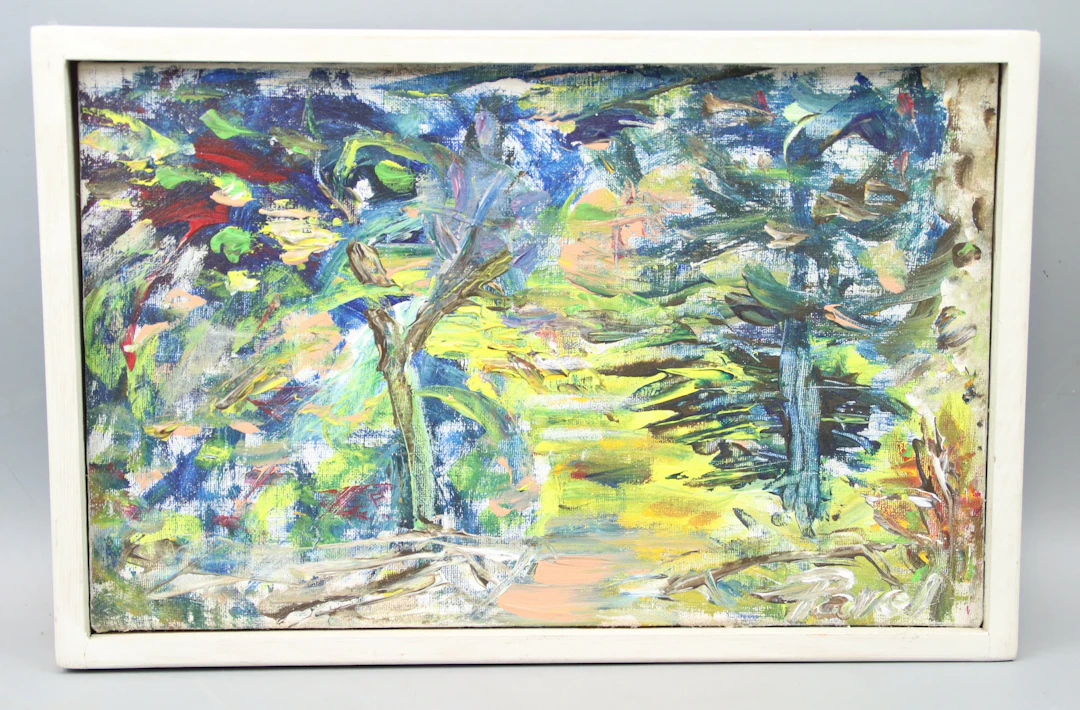 Pavel Vavruch, óleo sobre lienzo, firmado.