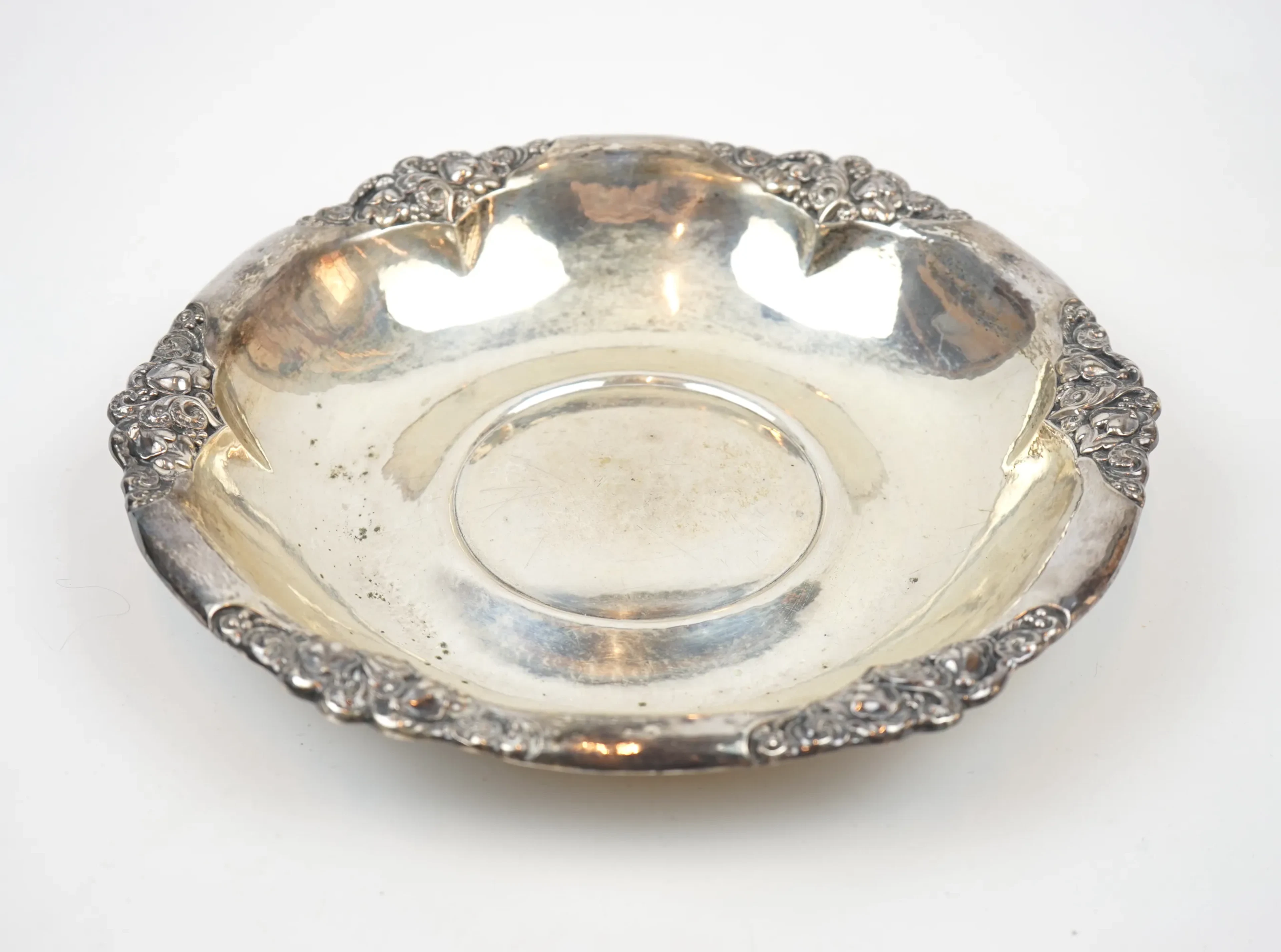 Bandeja de fruta, plata, 1949.