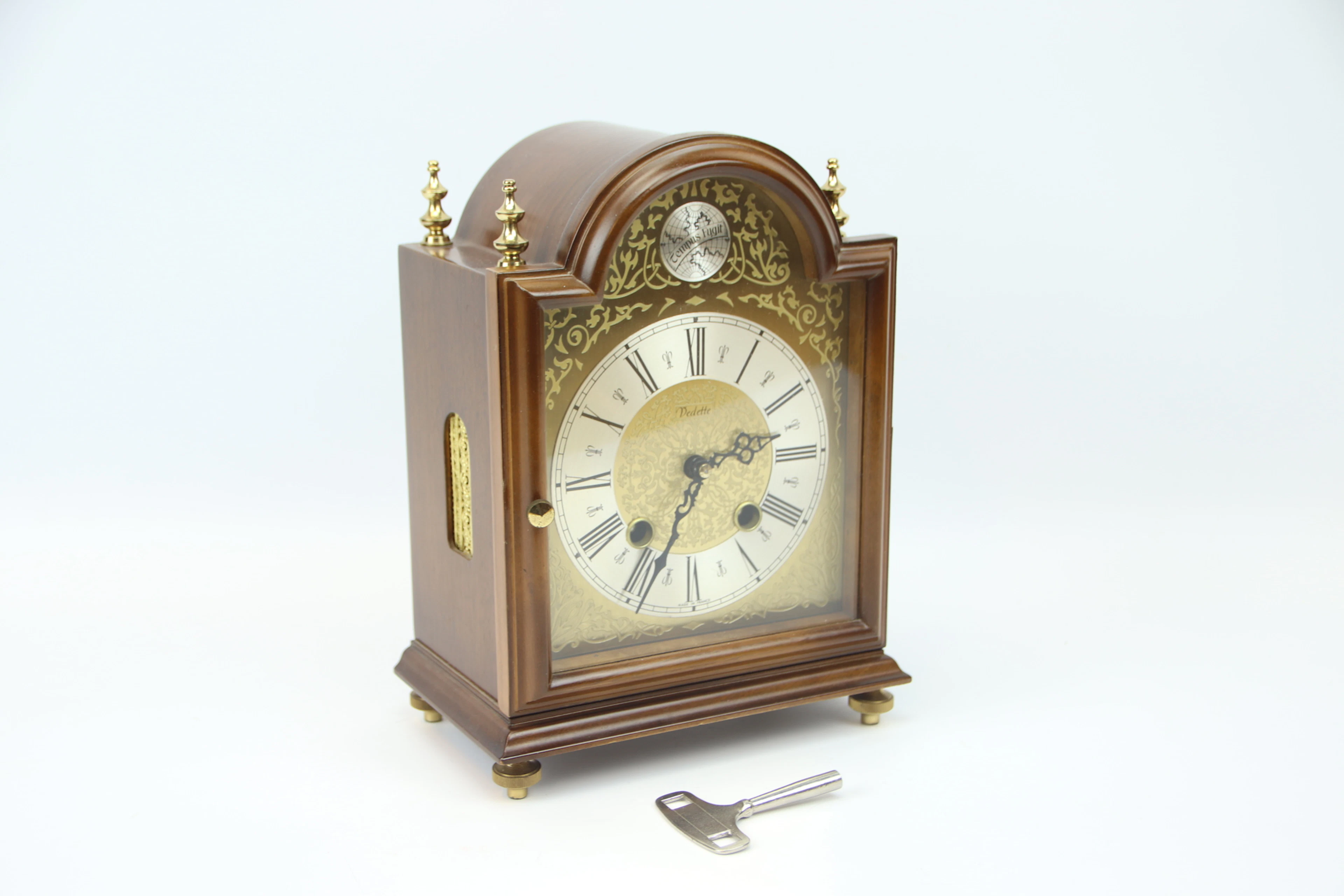 Orologio da tavolo, legno, Tempus Fugit, Vedette.
