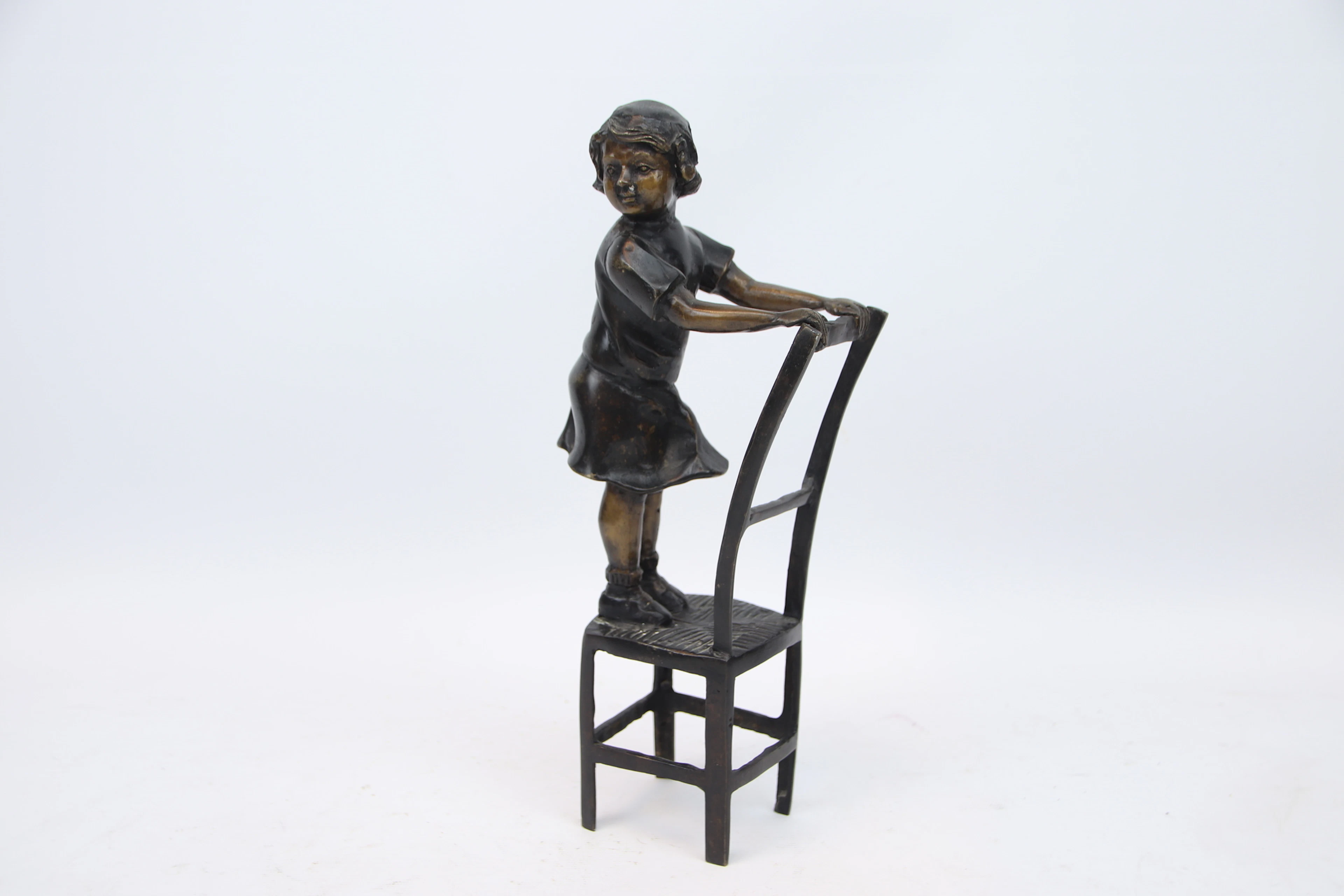 Escultura, bronce, probablemente Juan Clara.
