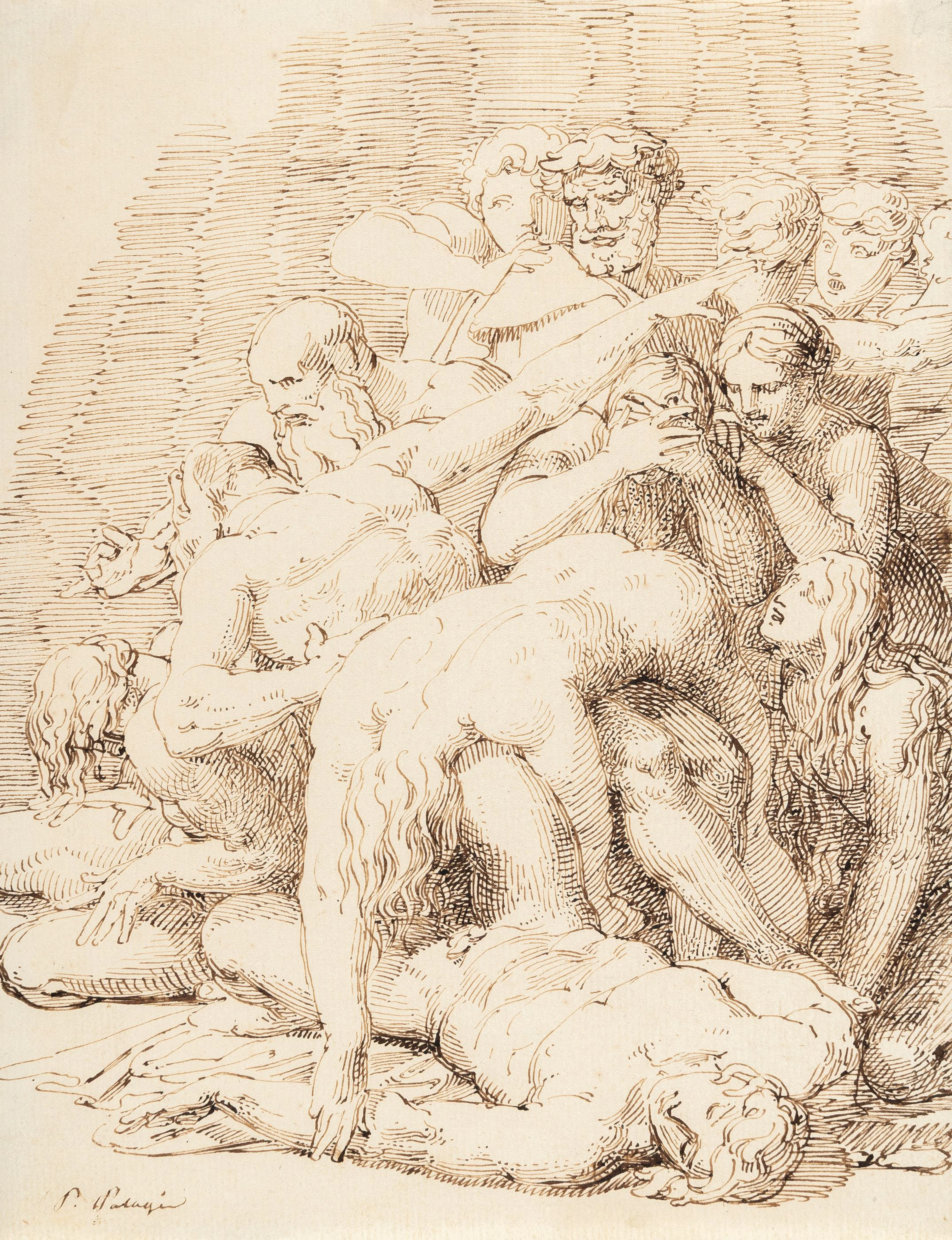 The Massacre of the Men on Lemnos Filippo Pelagio Palagi