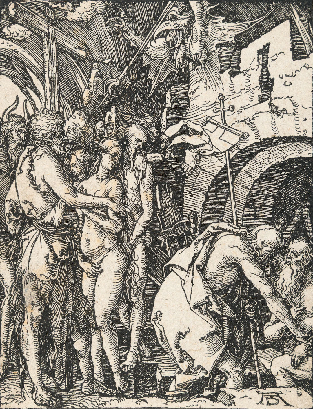 Christ in Limbo, from: The Small Passion Albrecht Dürer